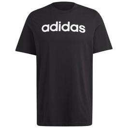 adidas Essentials Linear Logo Mens T Shirt