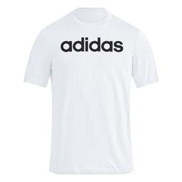 adidas Essentials Linear Logo Mens T Shirt