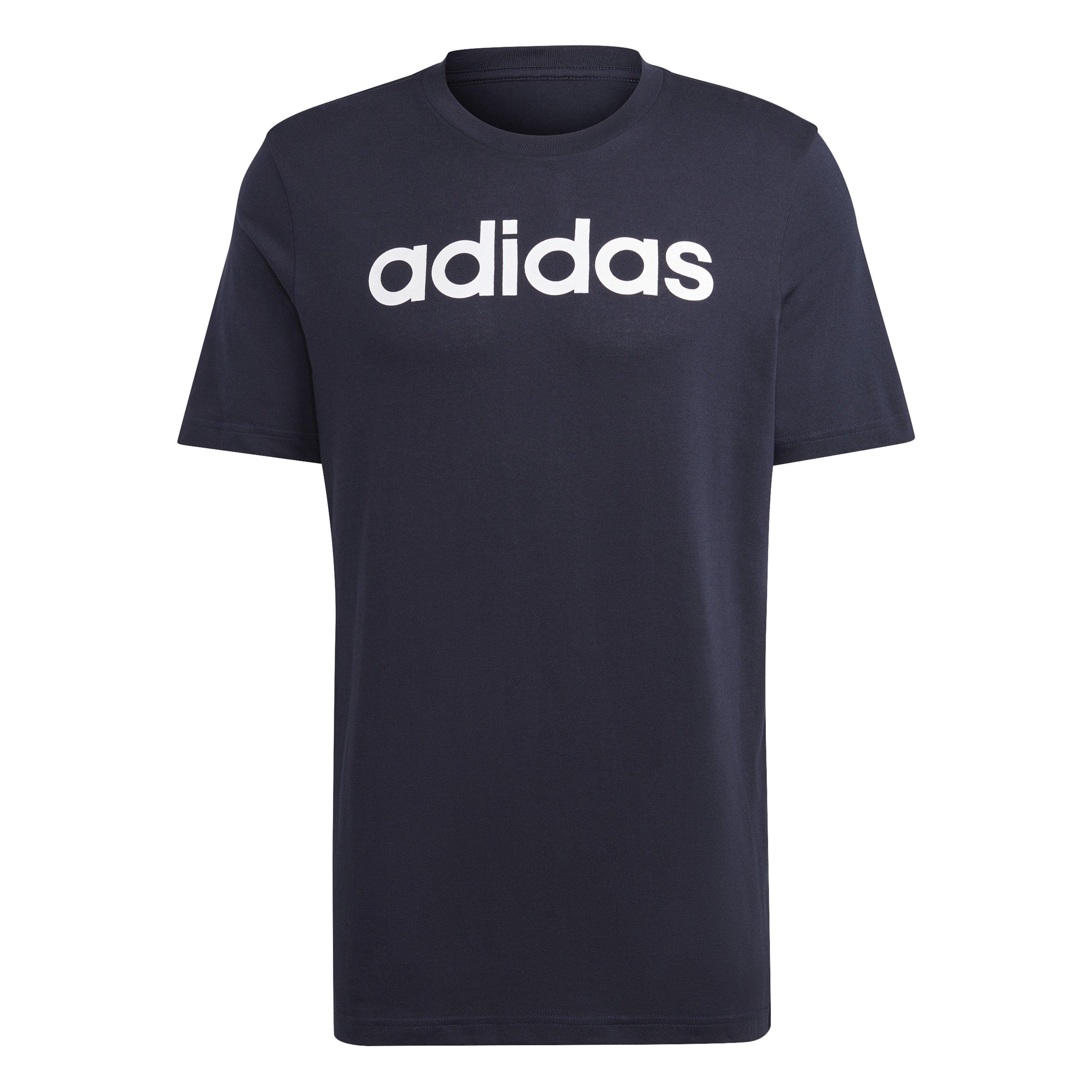 adidas linear logo tee