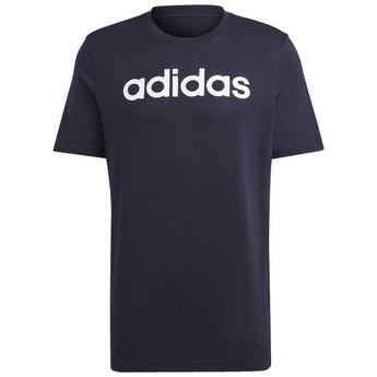 adidas Essentials Linear Logo Mens T Shirt