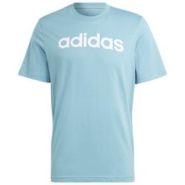 adidas Essentials Linear Logo Mens T Shirt