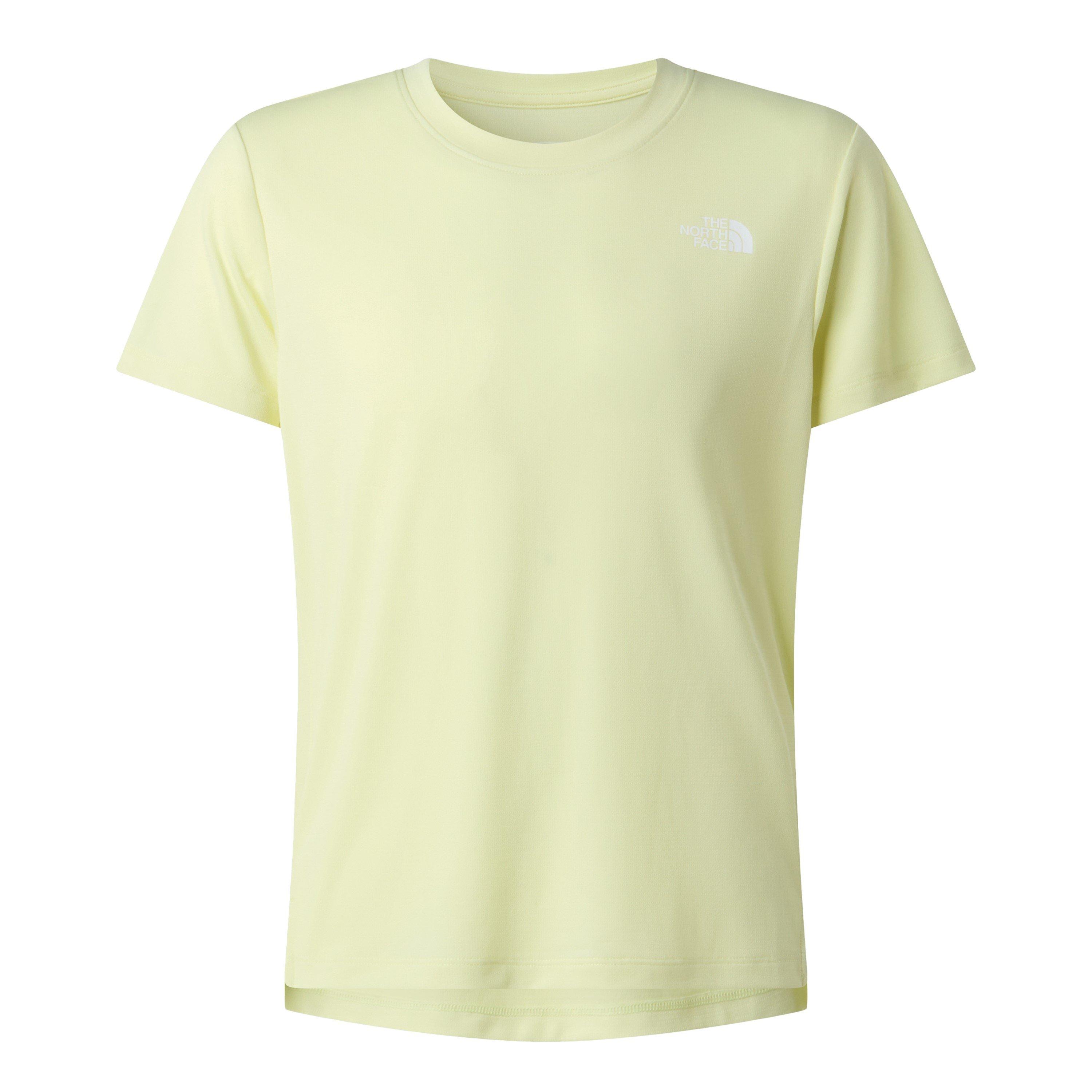 The North Face Girls Flex Tee Junior - Lemon Mist G6o - L