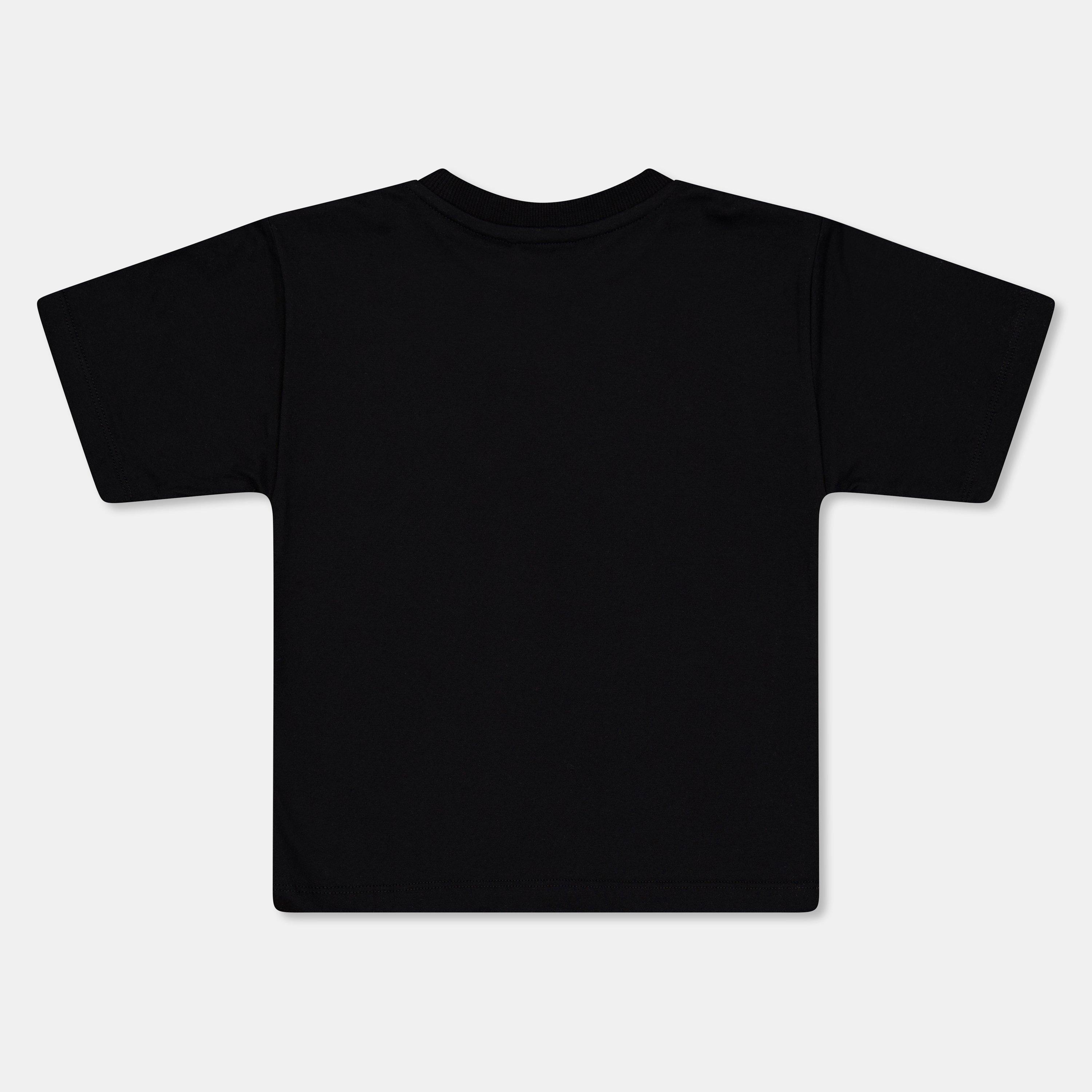 Black 60100 - Moschino - Unisex Kids' Soft Fabric T-Shirt - 2