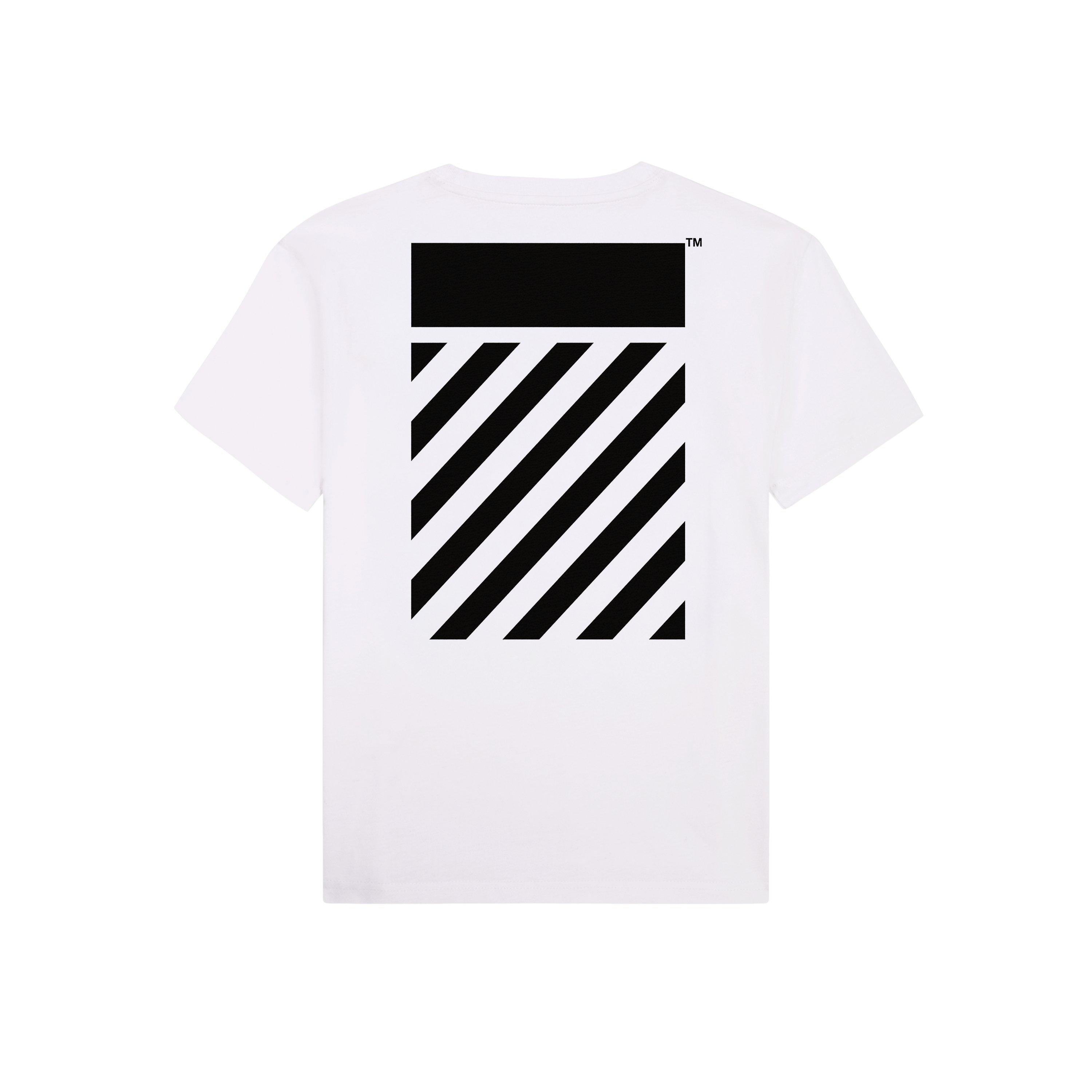White - L AB Off White - L/AB Small Logo Tee Jn64 - 2