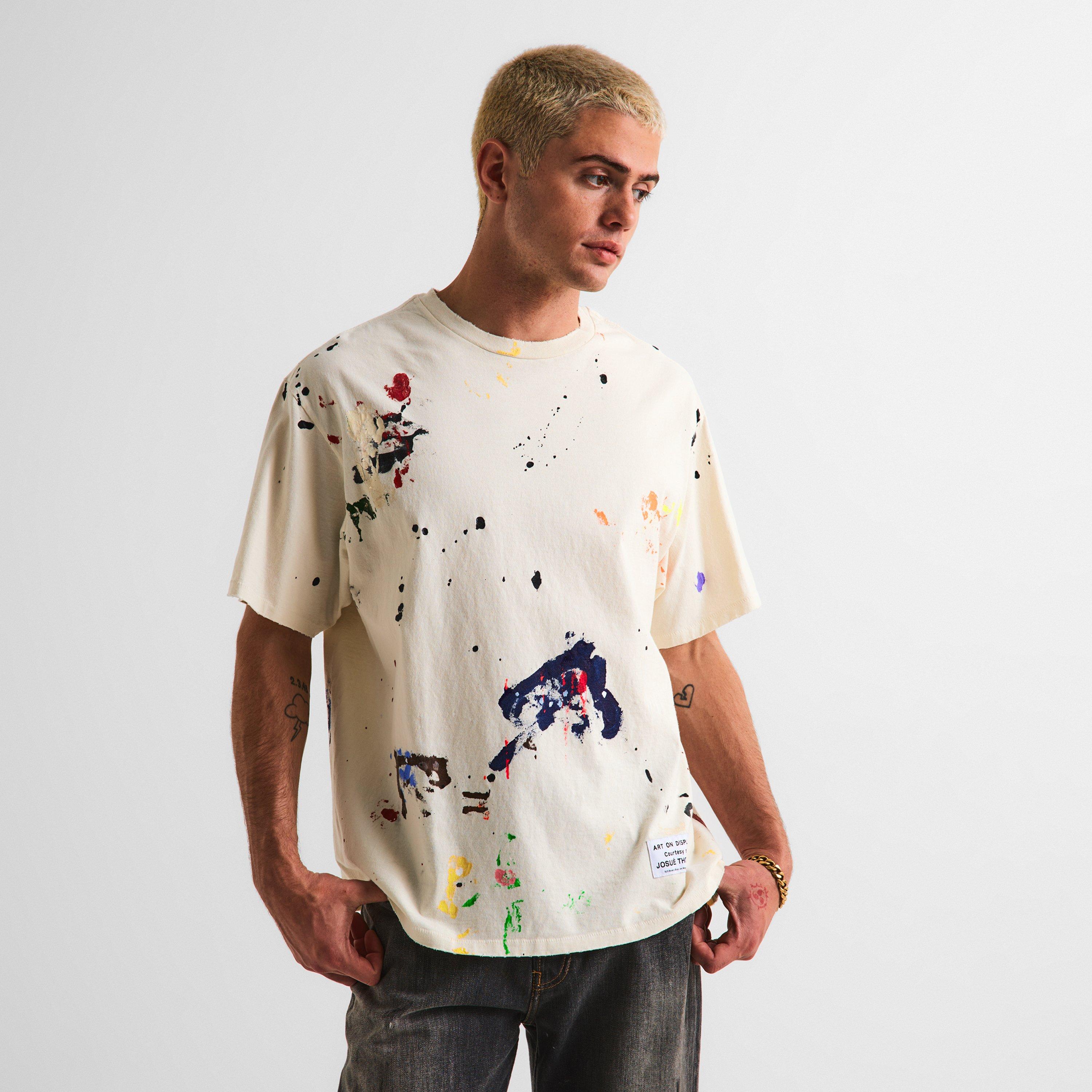 Washed Cream - Gallery Dept - Men's T-Shirt - 3