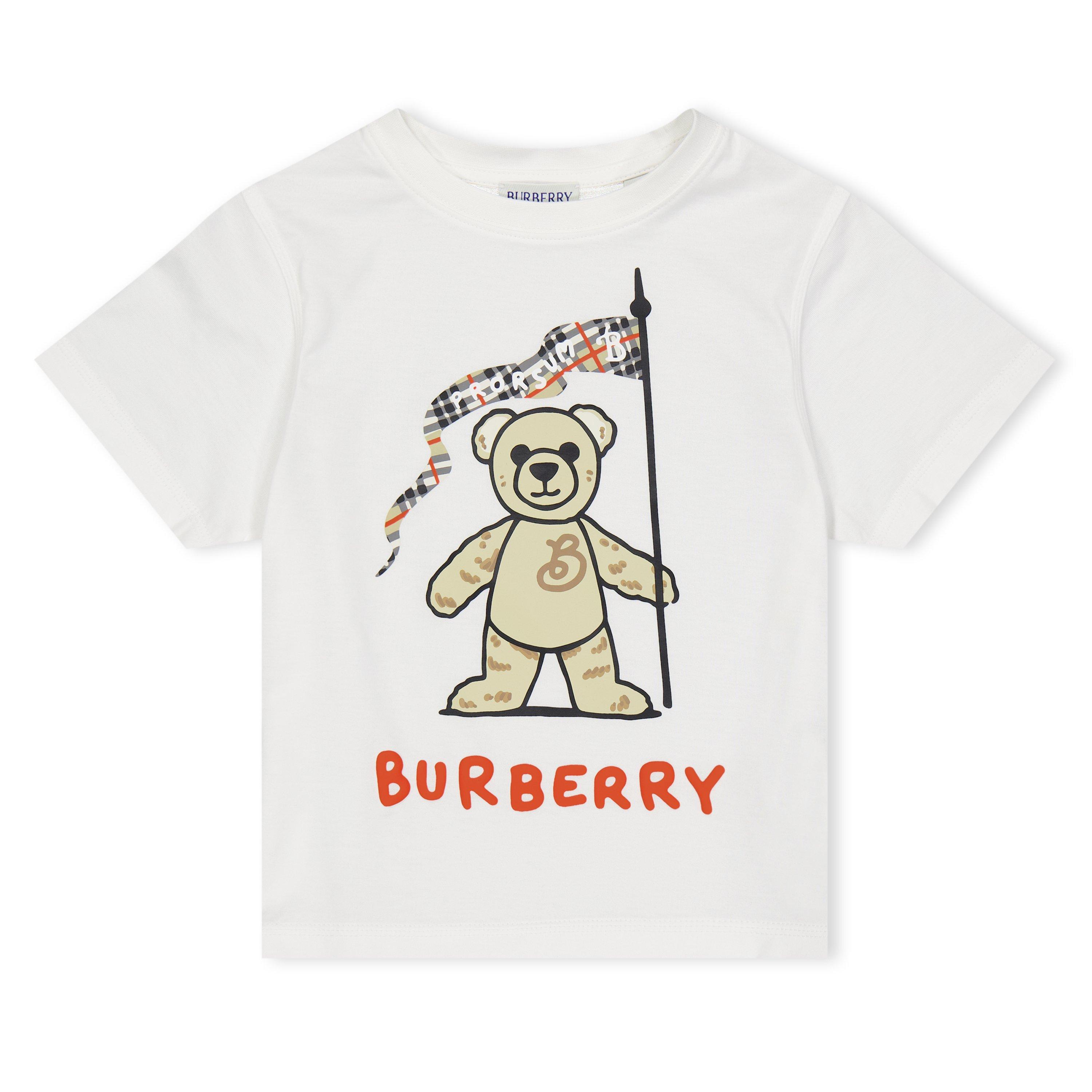 Burberry Girls' Graphic Cotton Thomas Bear T-Shirt | Cruise Fashion