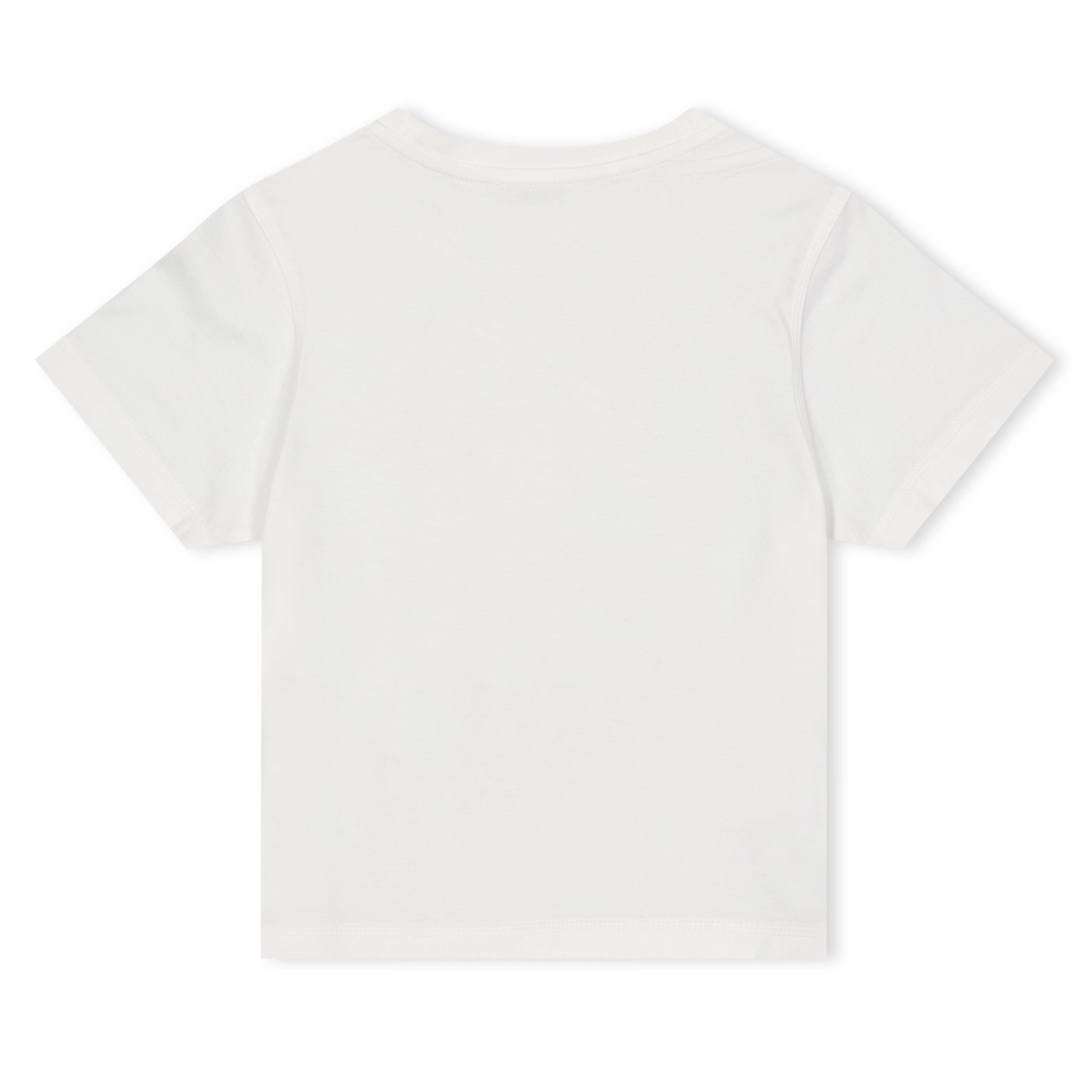 White A1464 - Burberry - Girls' Graphic Cotton Thomas Bear T-Shirt - 2