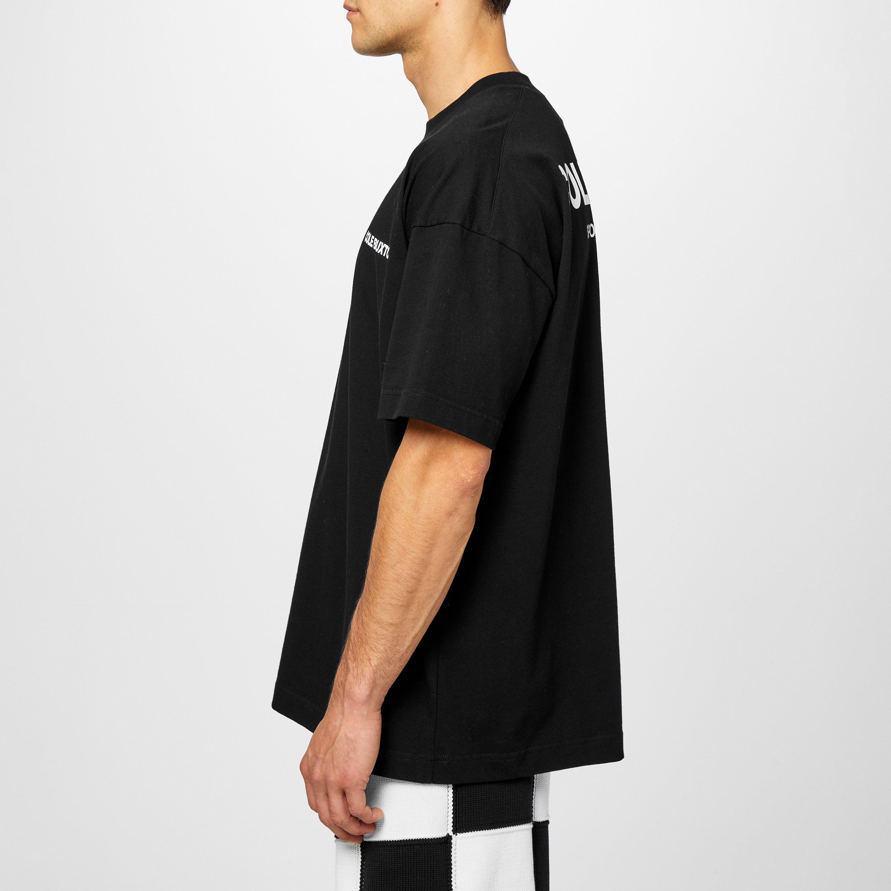 Black - Cole Buxton - Men's Logo Cotton Sportswear T-Shirt - 5