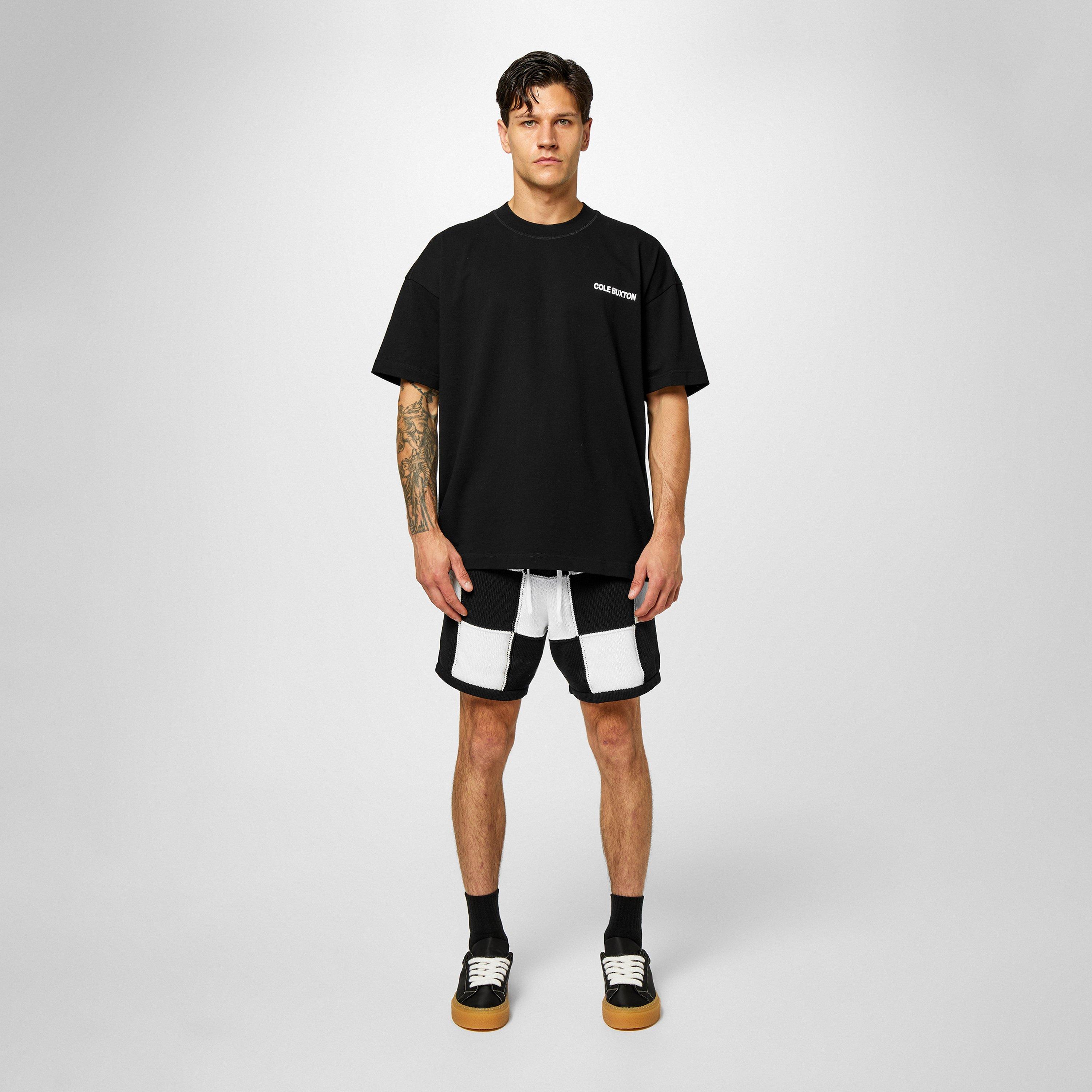 Black - Cole Buxton - Men's Logo Cotton Sportswear T-Shirt - 6