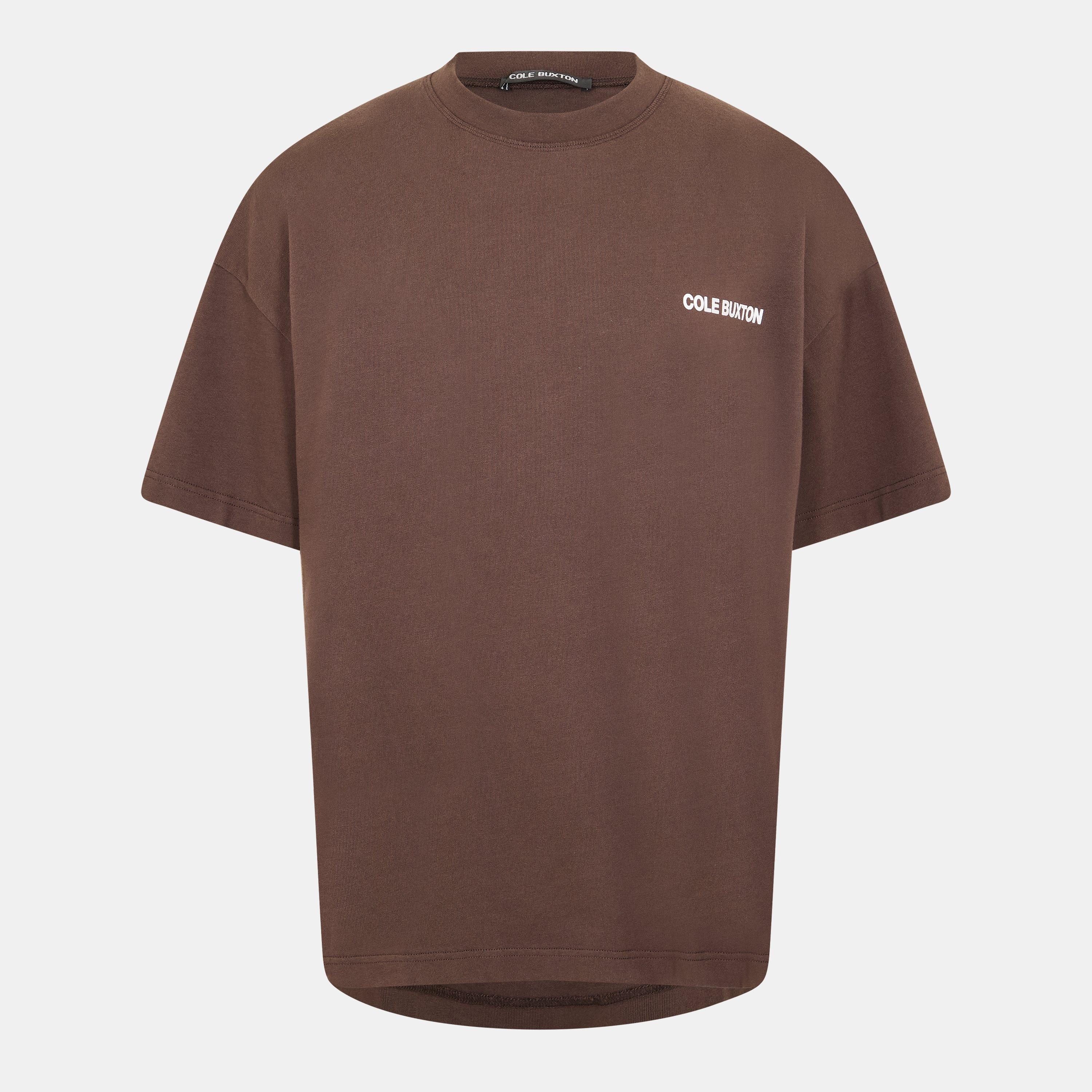 Cole Buxton Men's Logo Cotton Sportswear T-Shirt