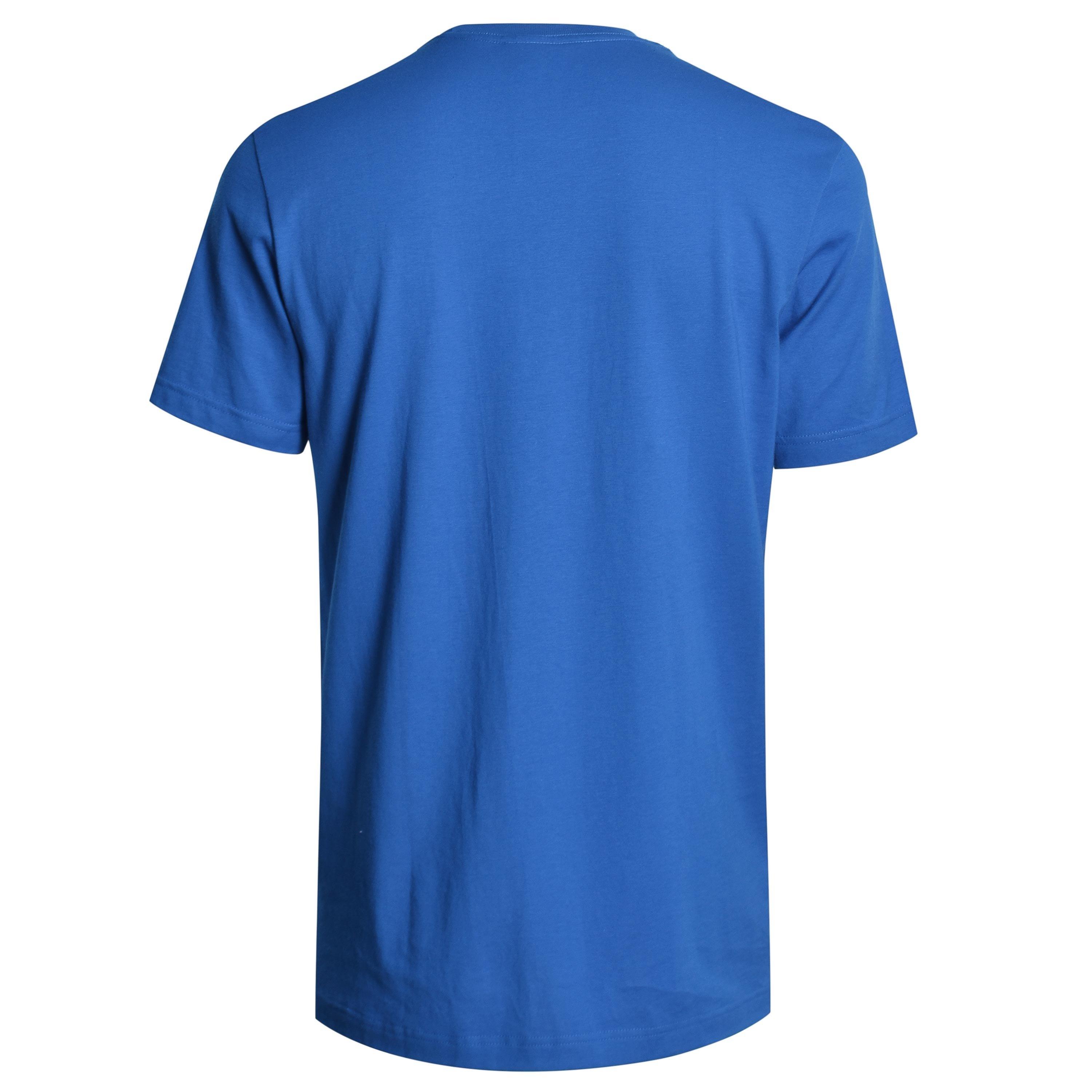 Blue - adidas - adidas Linear Logo Mens T Shirt - 2