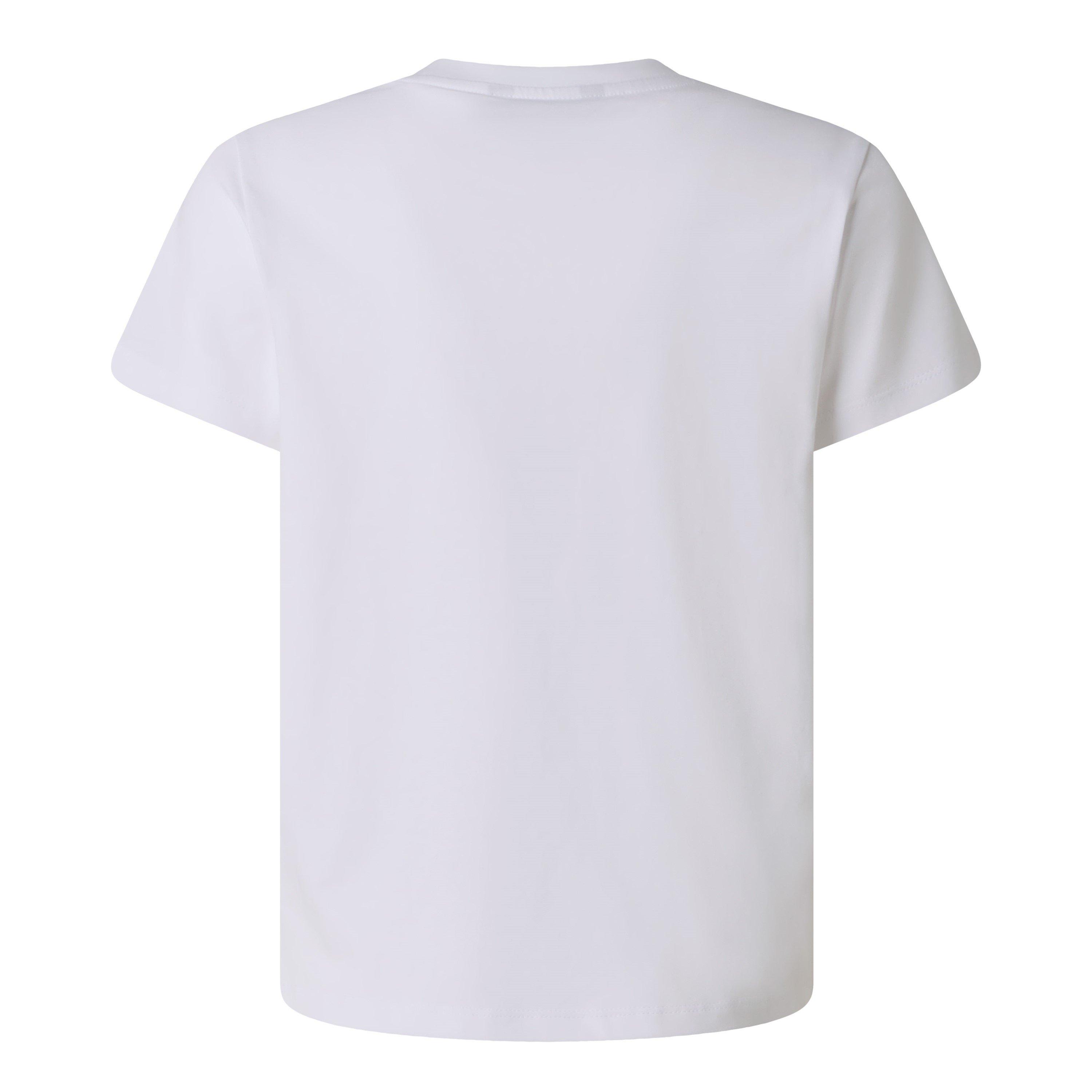 TNF White FN4 - The North Face - Liquid Logo Tee Junior Boys - 2