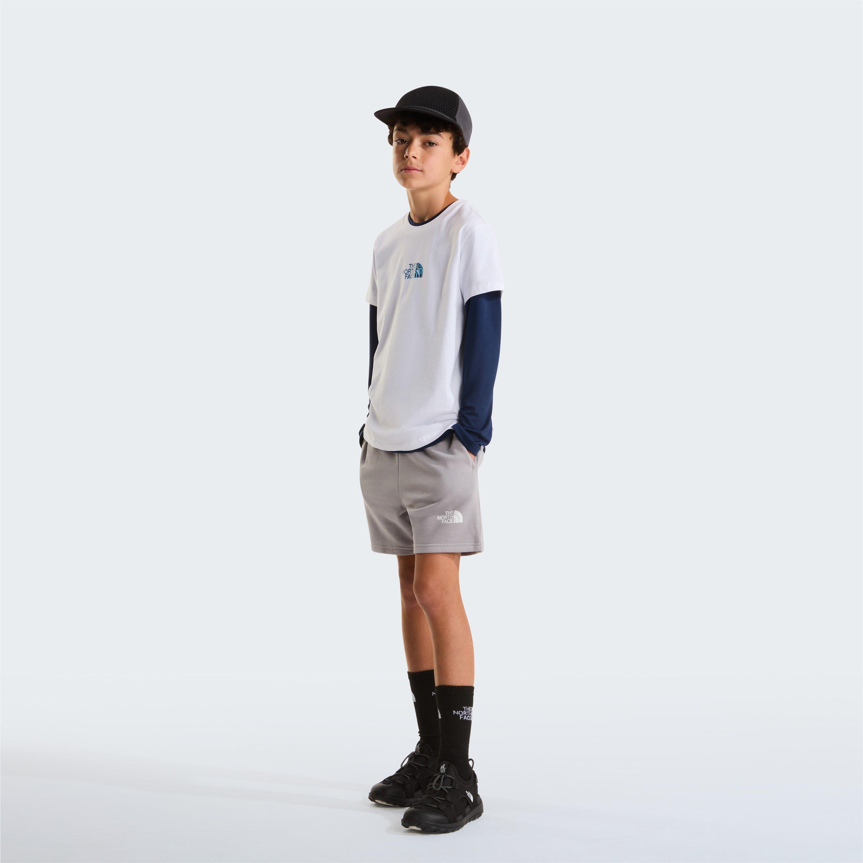 TNF White FN4 - The North Face - Liquid Logo Tee Junior Boys - 5