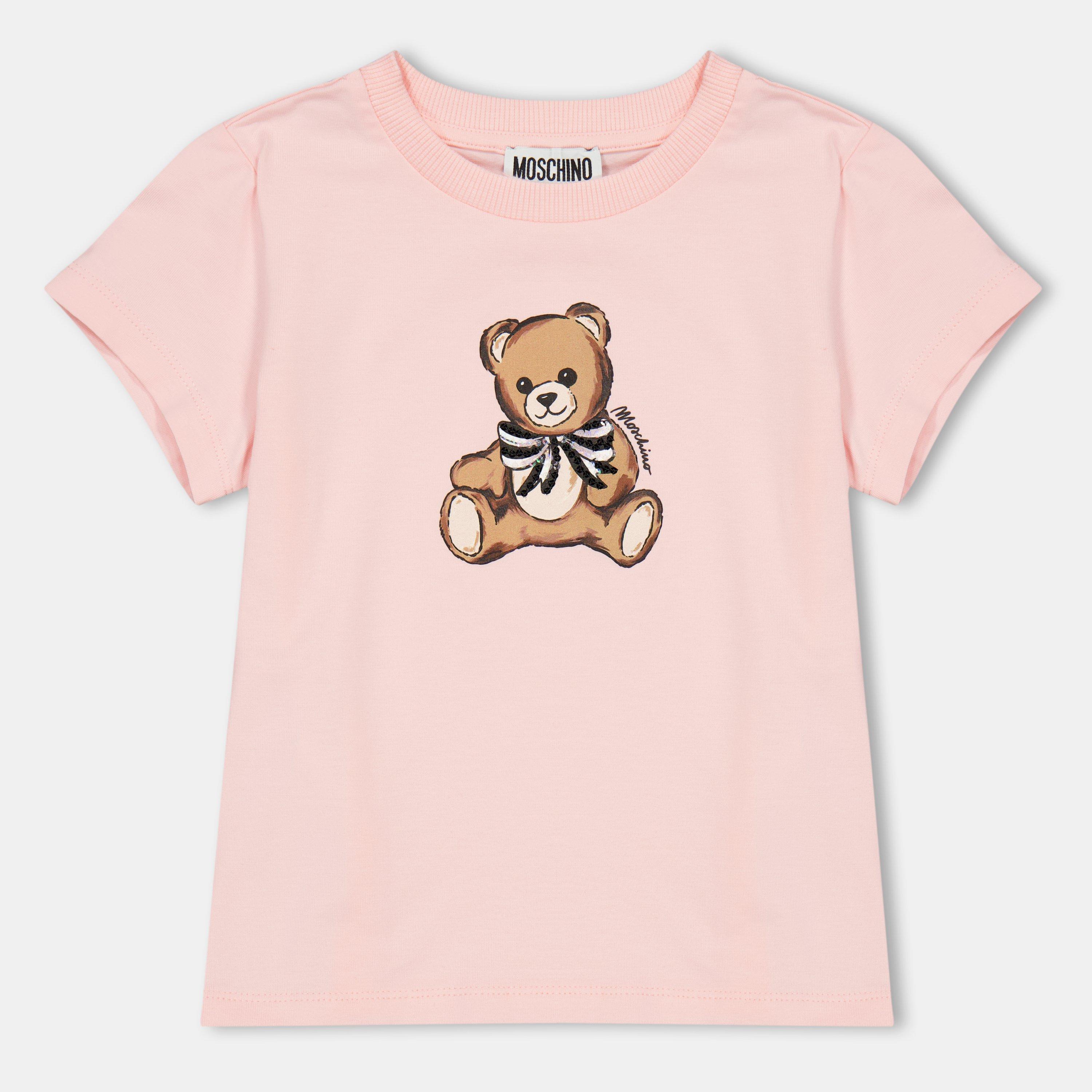 Moschino Kids' T-Shirt - Sugar Rose50209 - Size 4Y