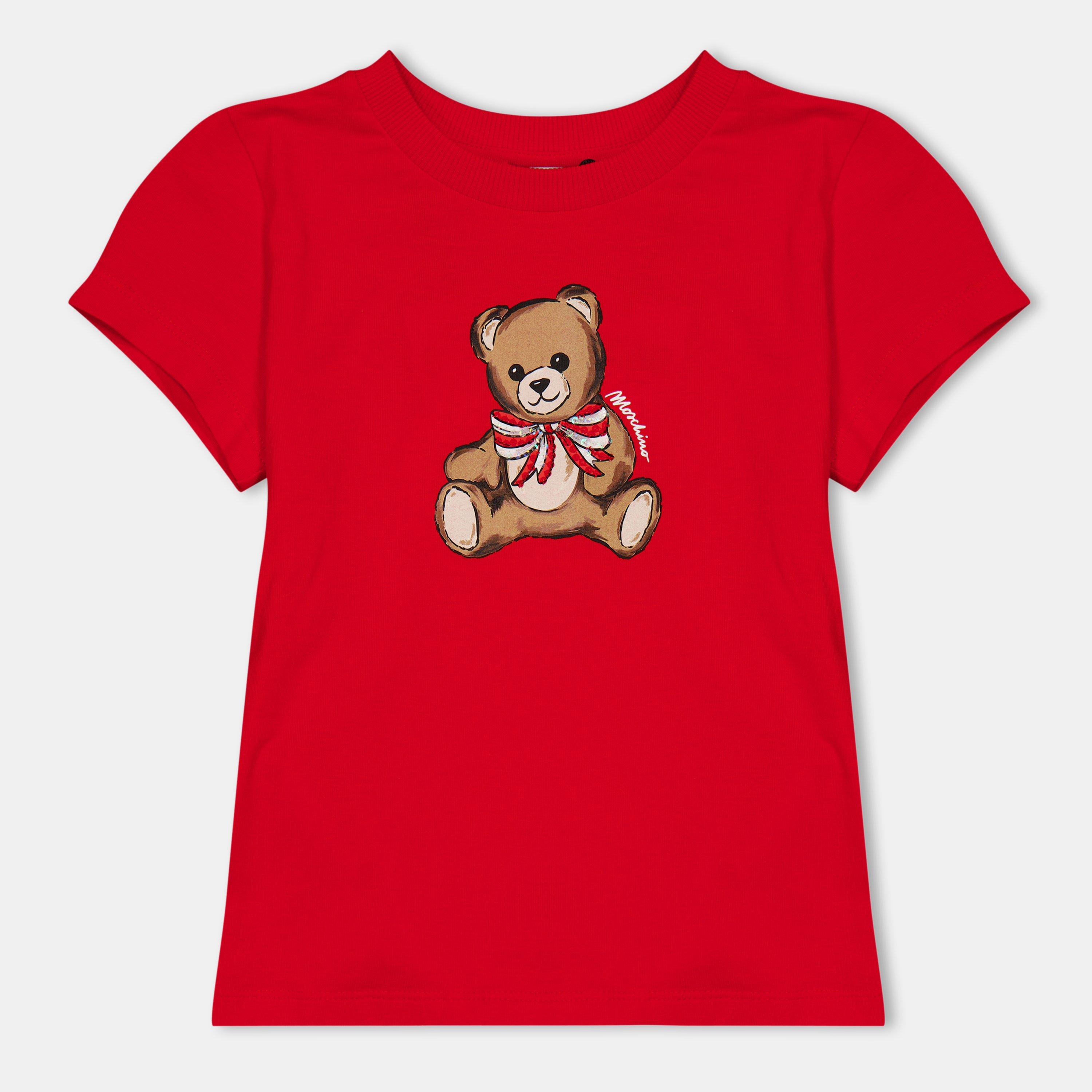 Poppy Red 50109 - Moschino - Kids' T-Shirt - 1