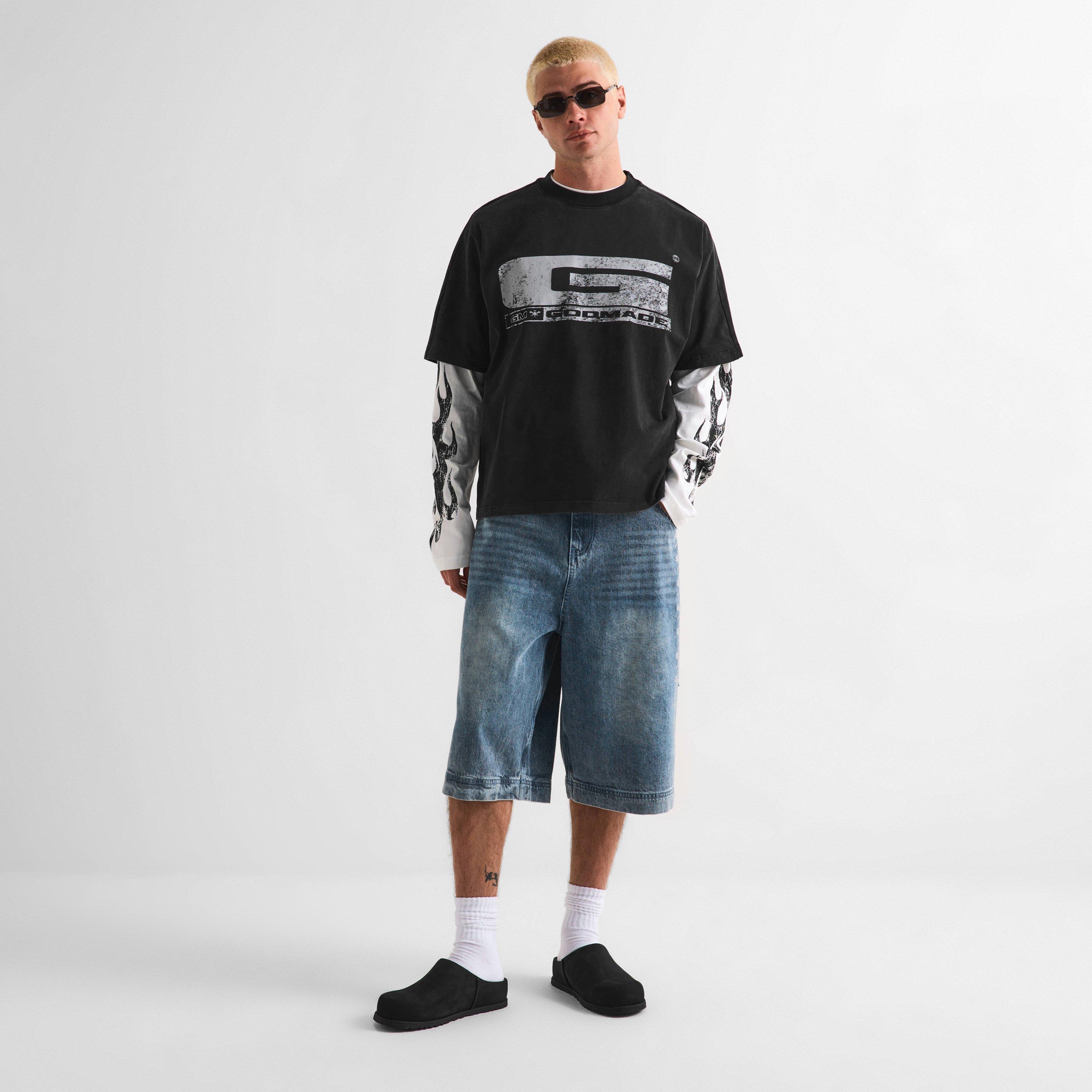 WASH BLACK - God Made - Men's T-Shirt - 5