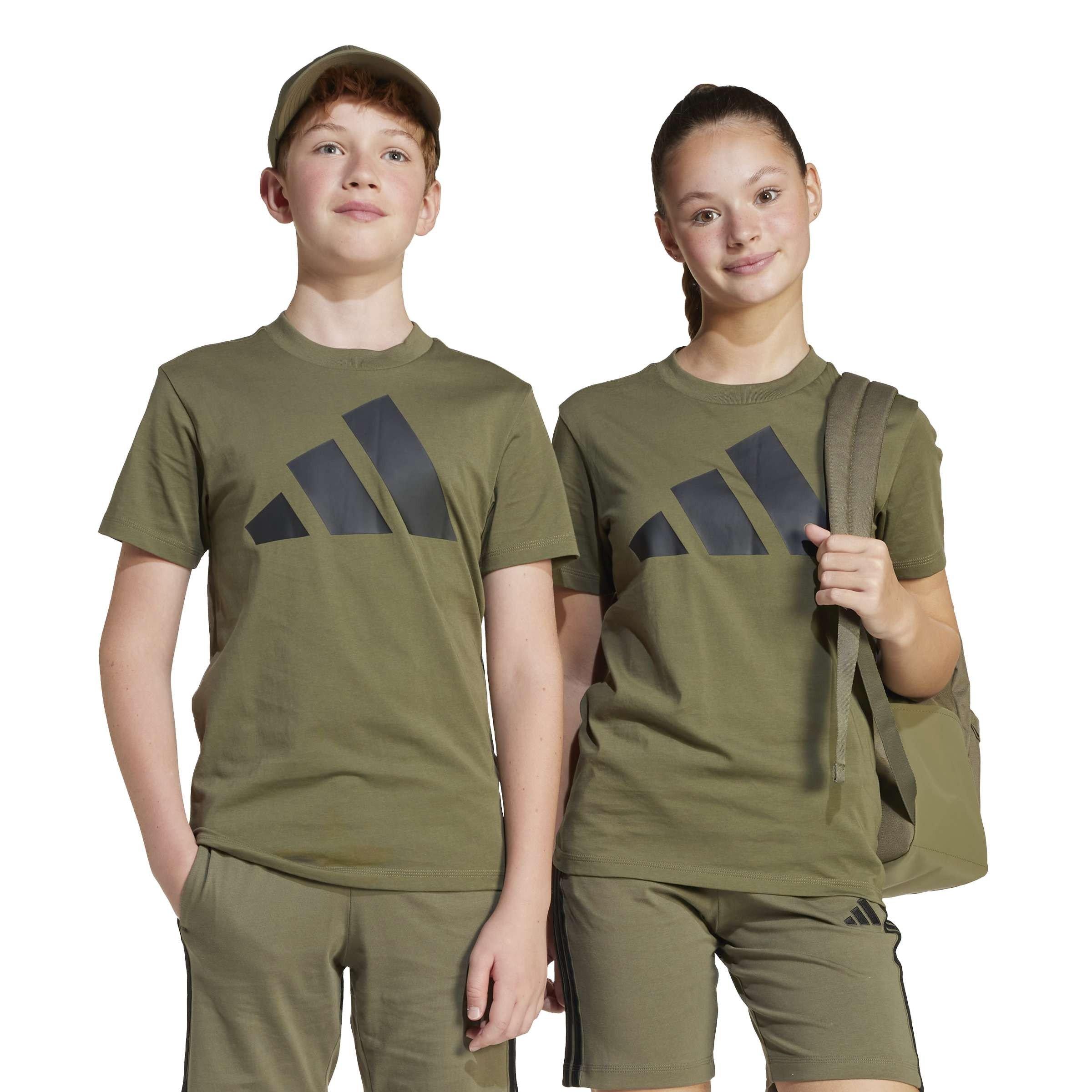 Olive Strata - adidas - Adidas J Bl Tee 160 Jn99 - 2