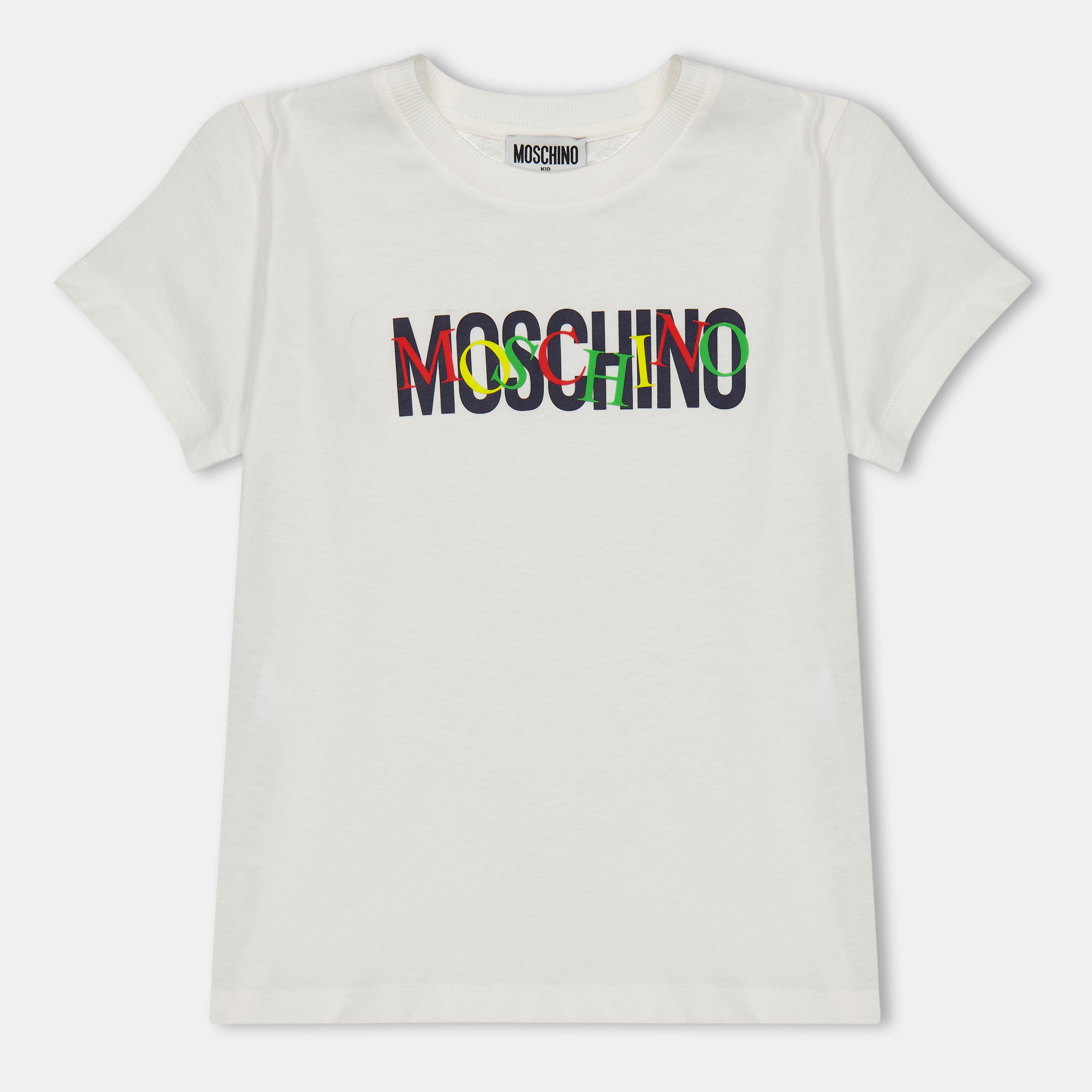 Cloud 10063 - Moschino - Unisex Kids' Soft Fabric T-Shirt - 1