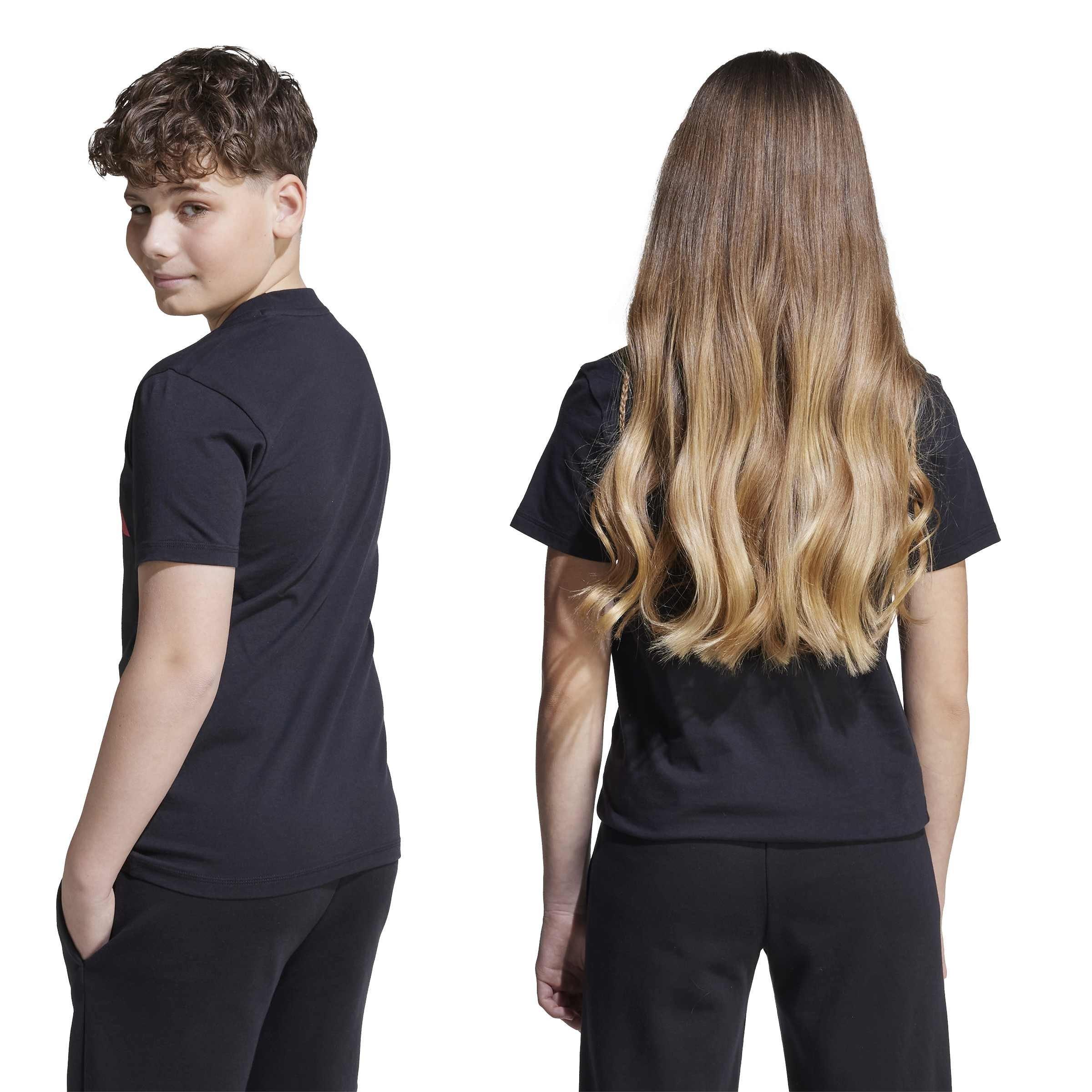 Black/Pure Ruby - adidas - Adidas J Bl Tee 160 Jn99 - 3