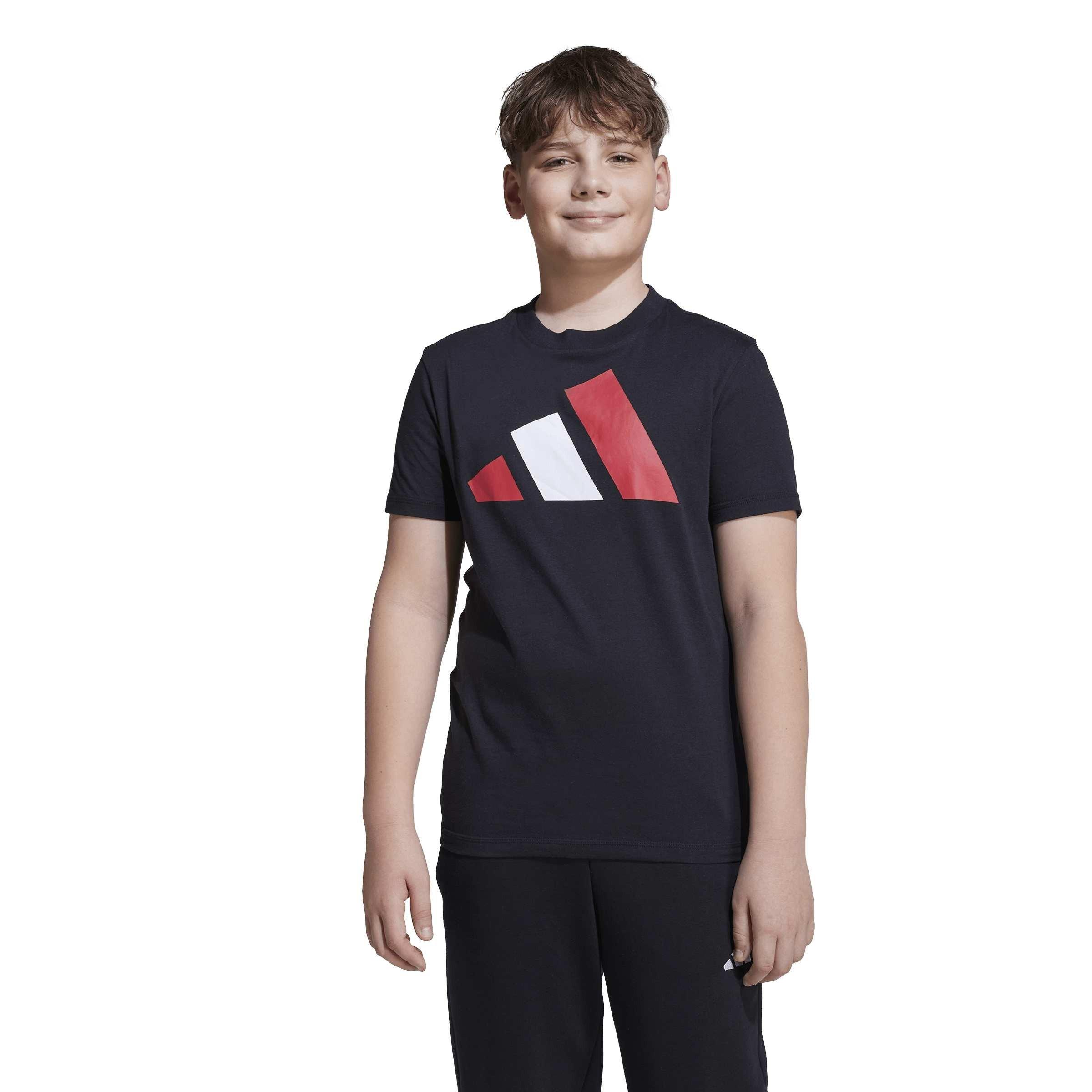 Black/Pure Ruby - adidas - Adidas J Bl Tee 160 Jn99 - 4