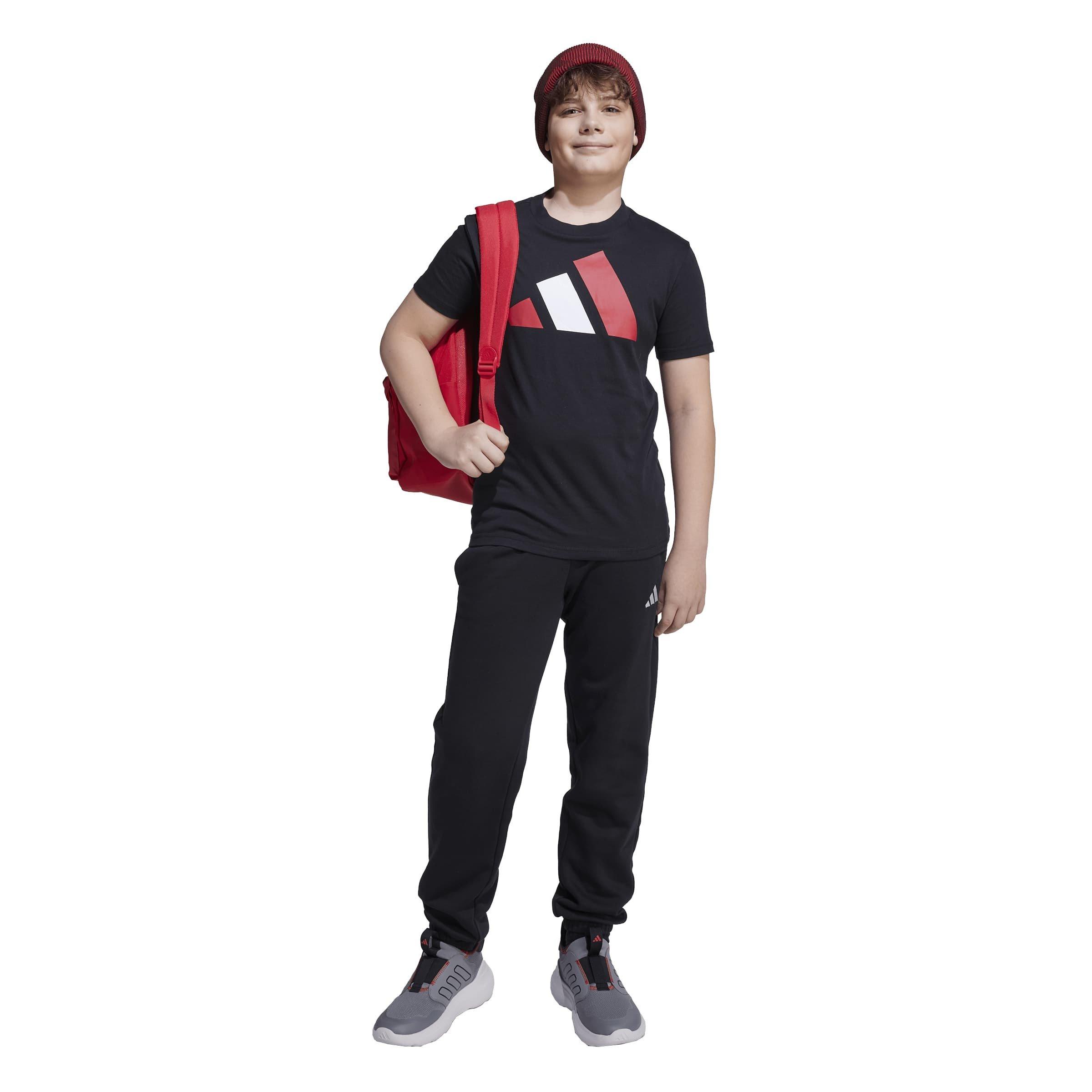 Black/Pure Ruby - adidas - Adidas J Bl Tee 160 Jn99 - 7