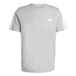 adidas Essentials 3 Stripes T Shirt Mens