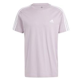 adidas Essentials 3 Stripes T Shirt Mens