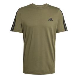 adidas Essentials 3-Stripes T-Shirt Mens