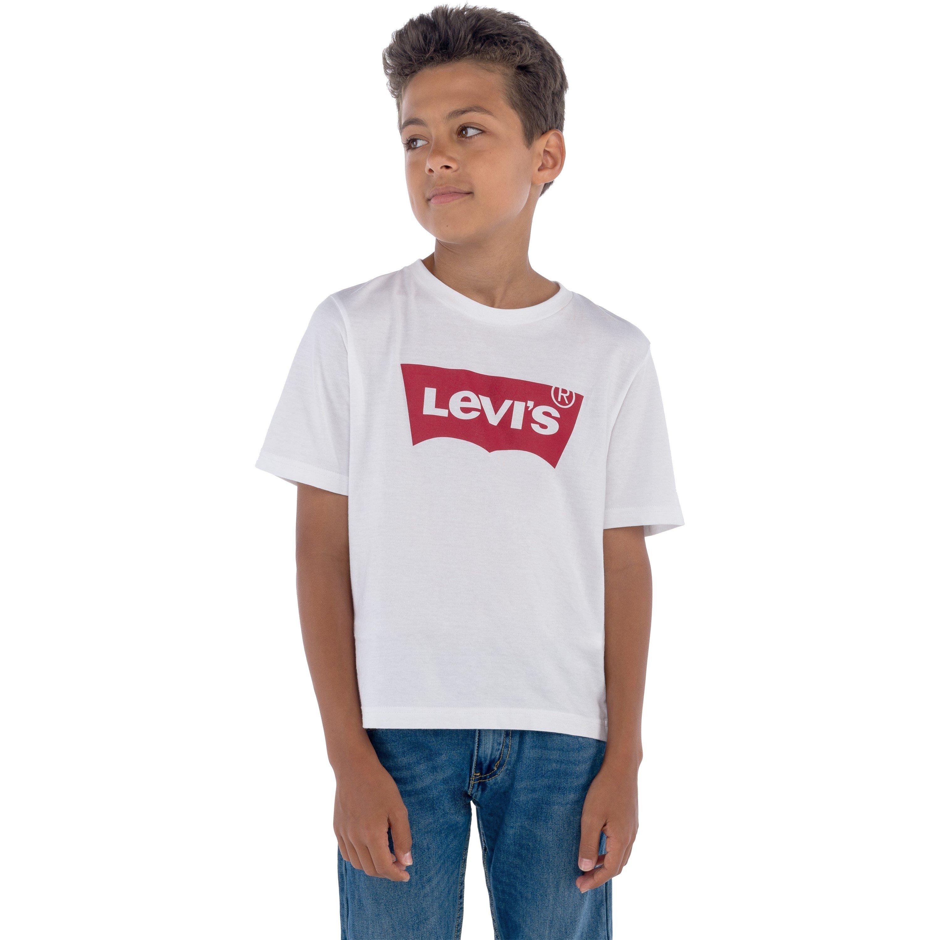 White 001 - Levis - Batwing T Shirt Boys - 3