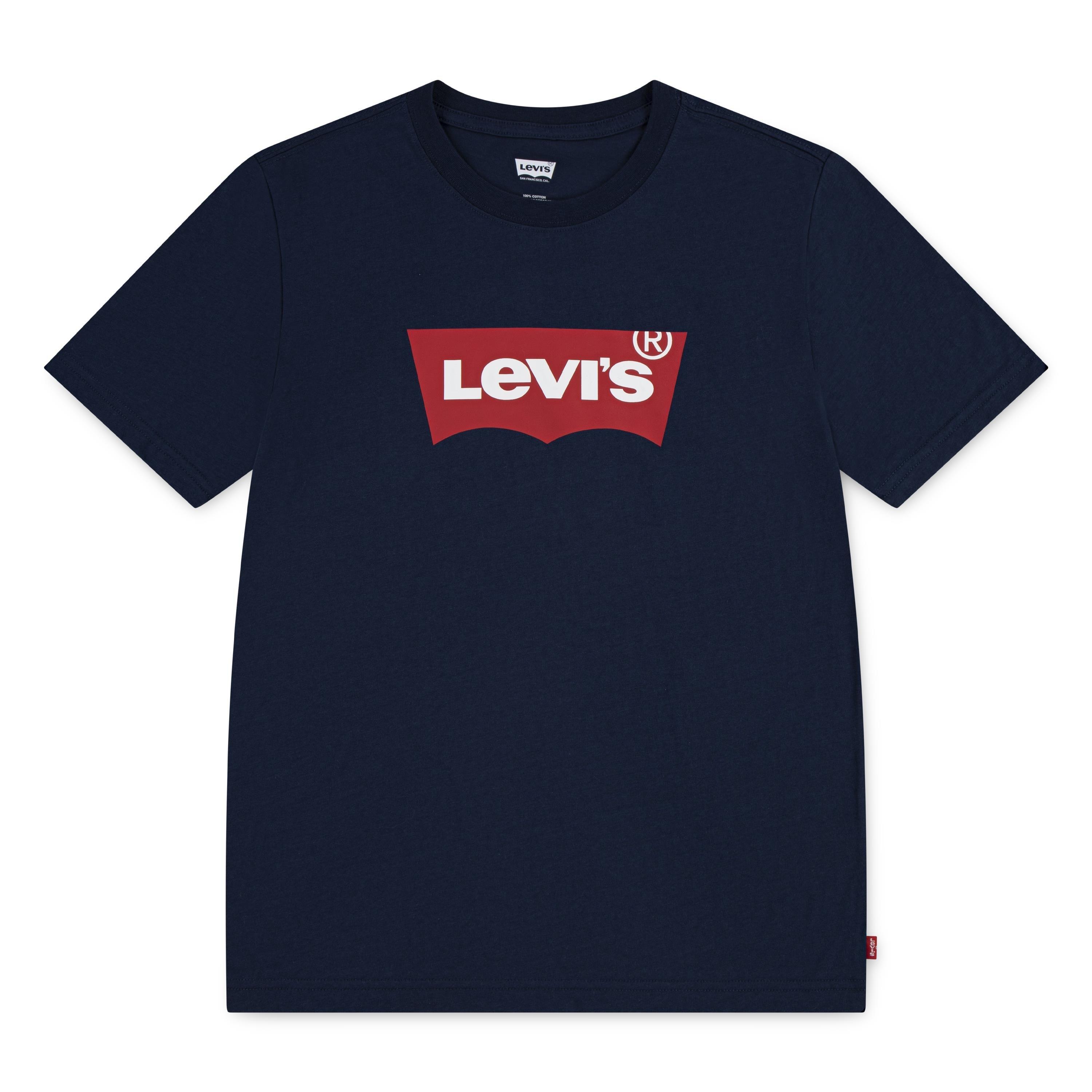 Navy C8D - Levis - Batwing T Shirt Boys - 1