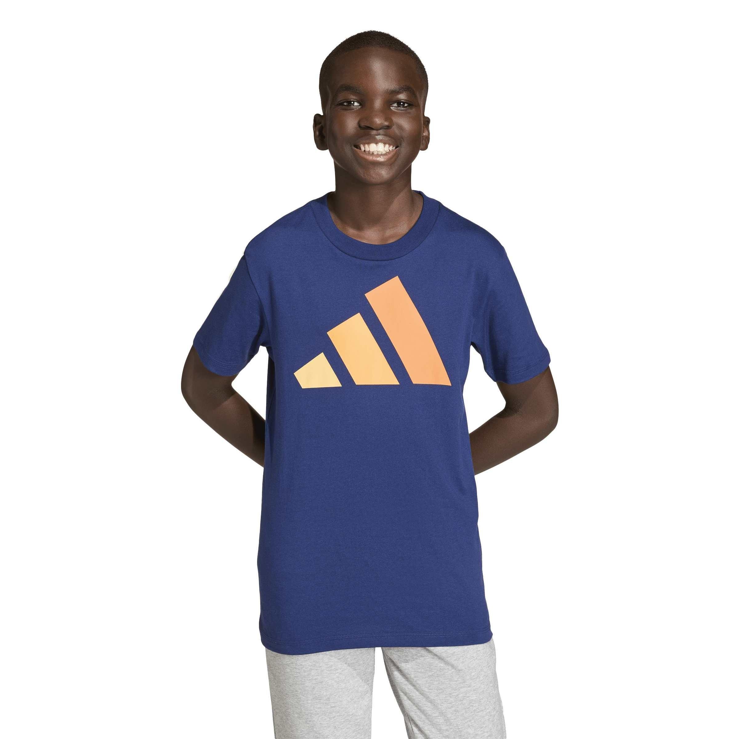 Dark Blue/Semi - adidas - Adidas J Bl Tee 160 Jn99 - 2