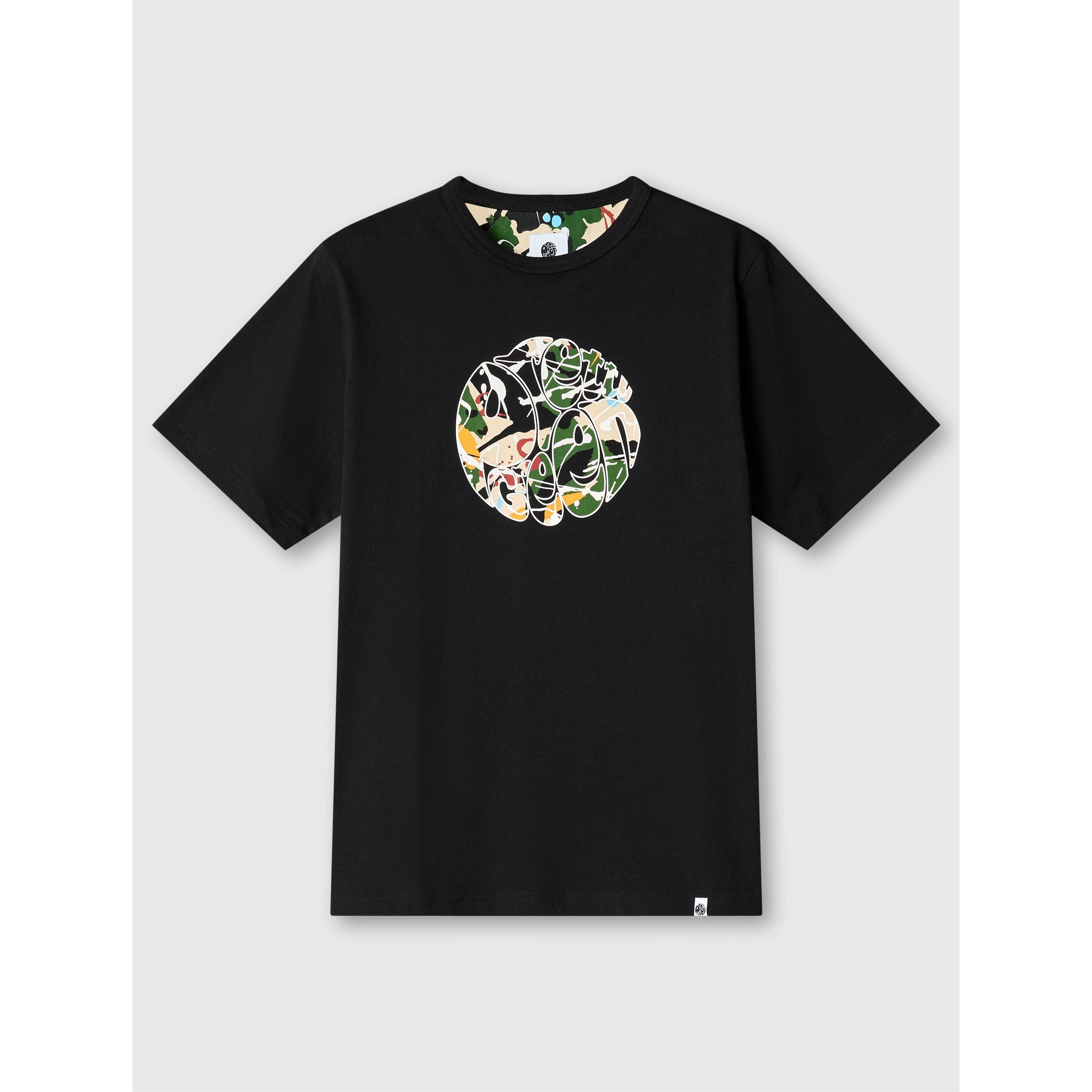Black - Pretty Green - Men's PG Convergence Regular Fit T-Shirt - 1