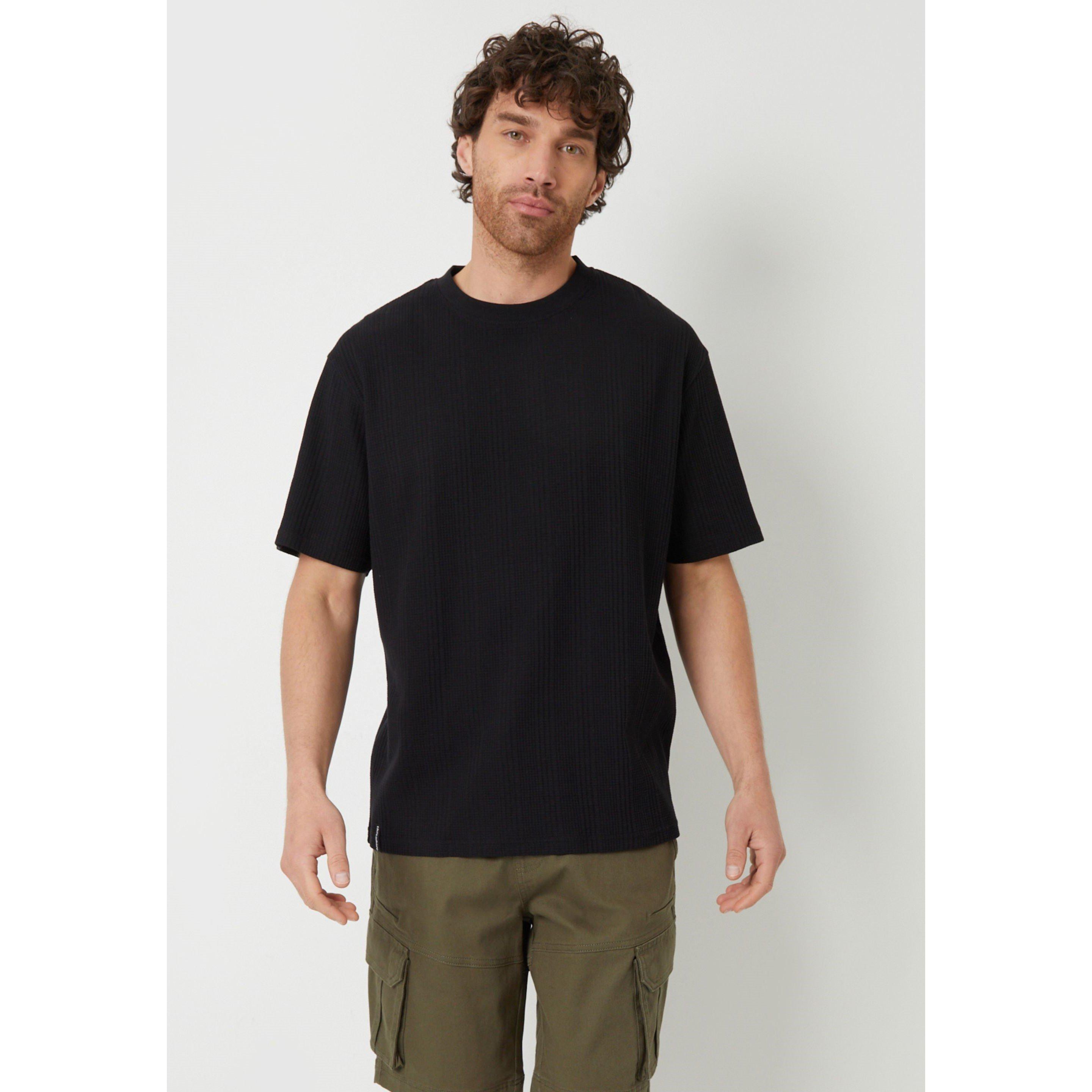 Black - Threadbare - Men's Batley Regular Fit T-Shirt - 1