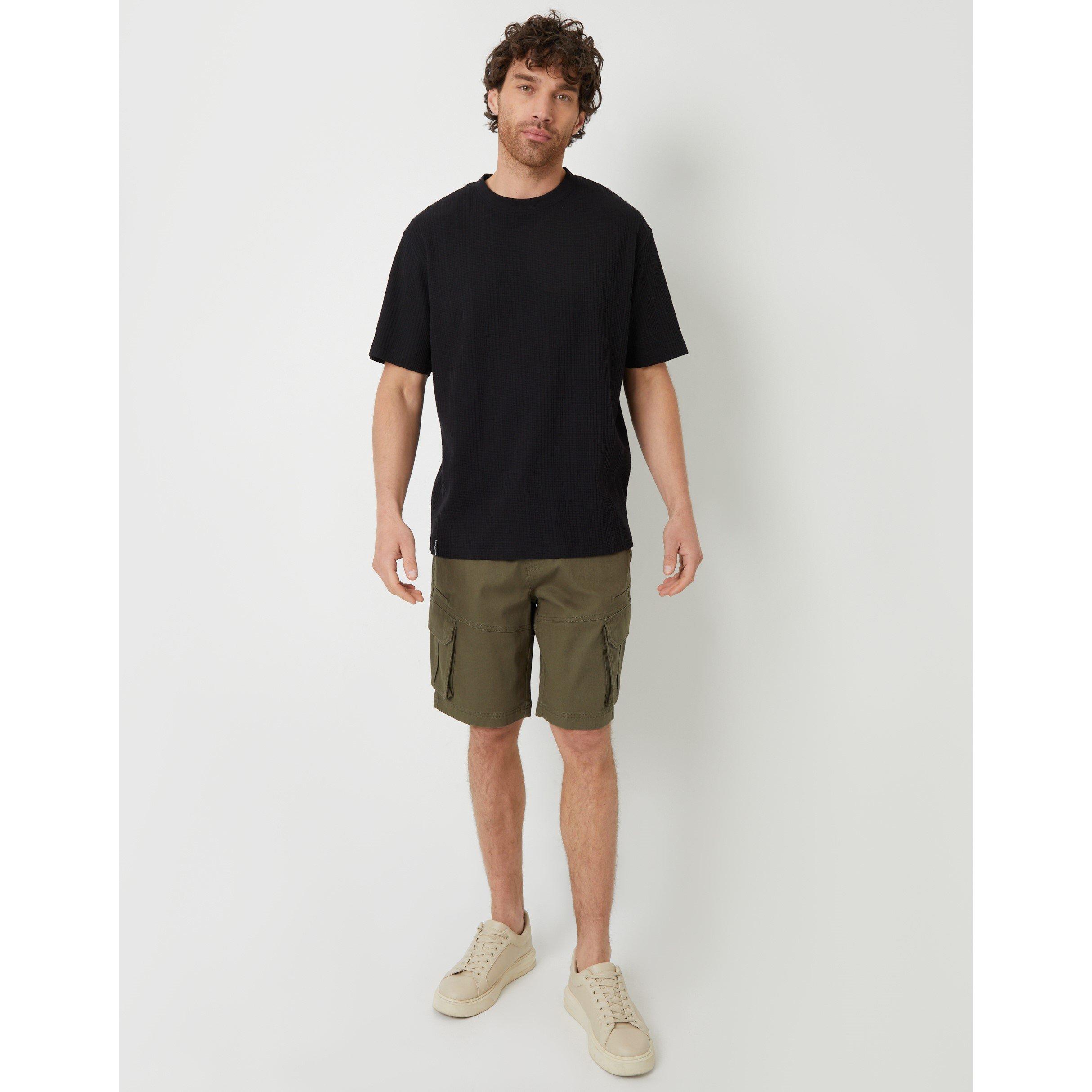 Black - Threadbare - Men's Batley Regular Fit T-Shirt - 2