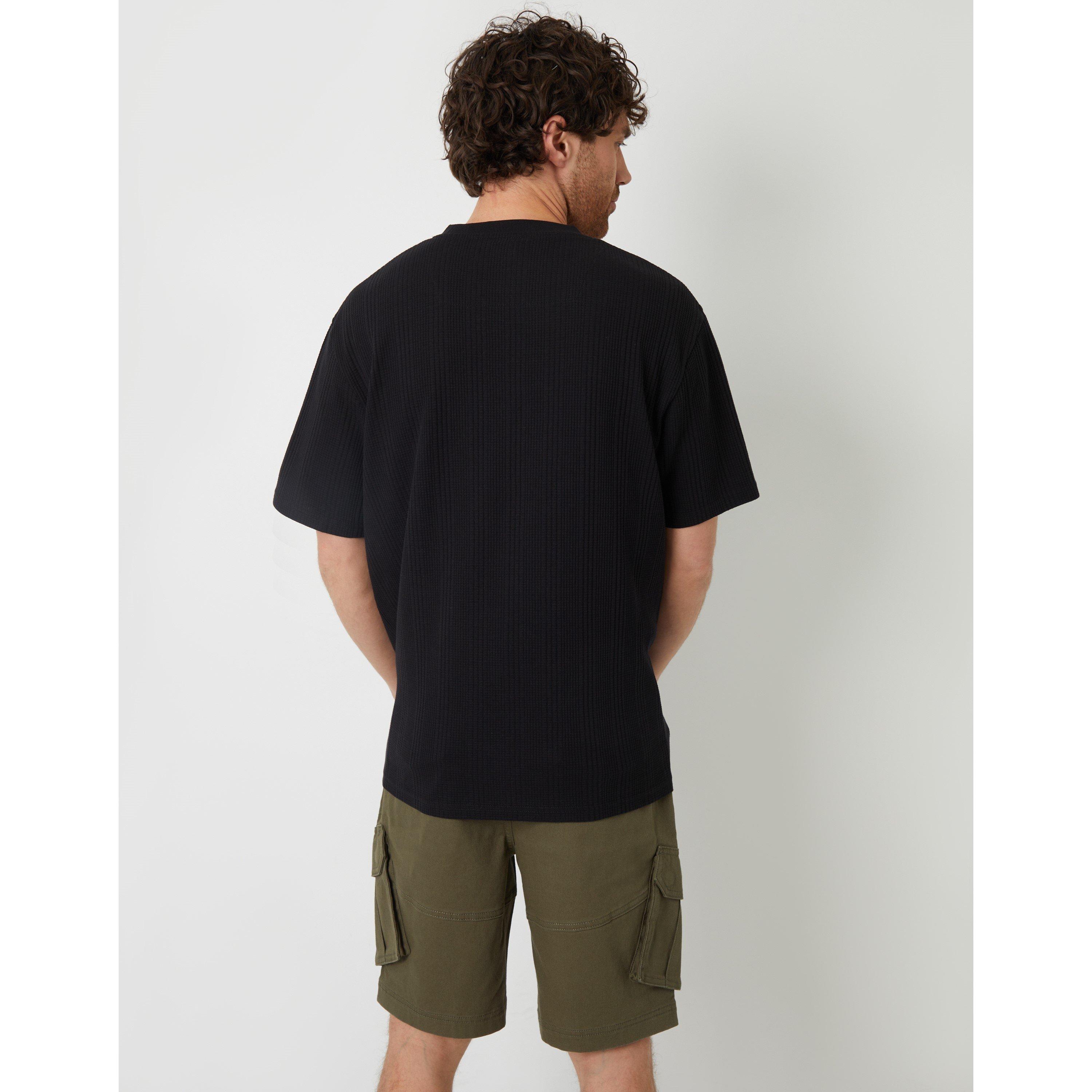 Black - Threadbare - Men's Batley Regular Fit T-Shirt - 3