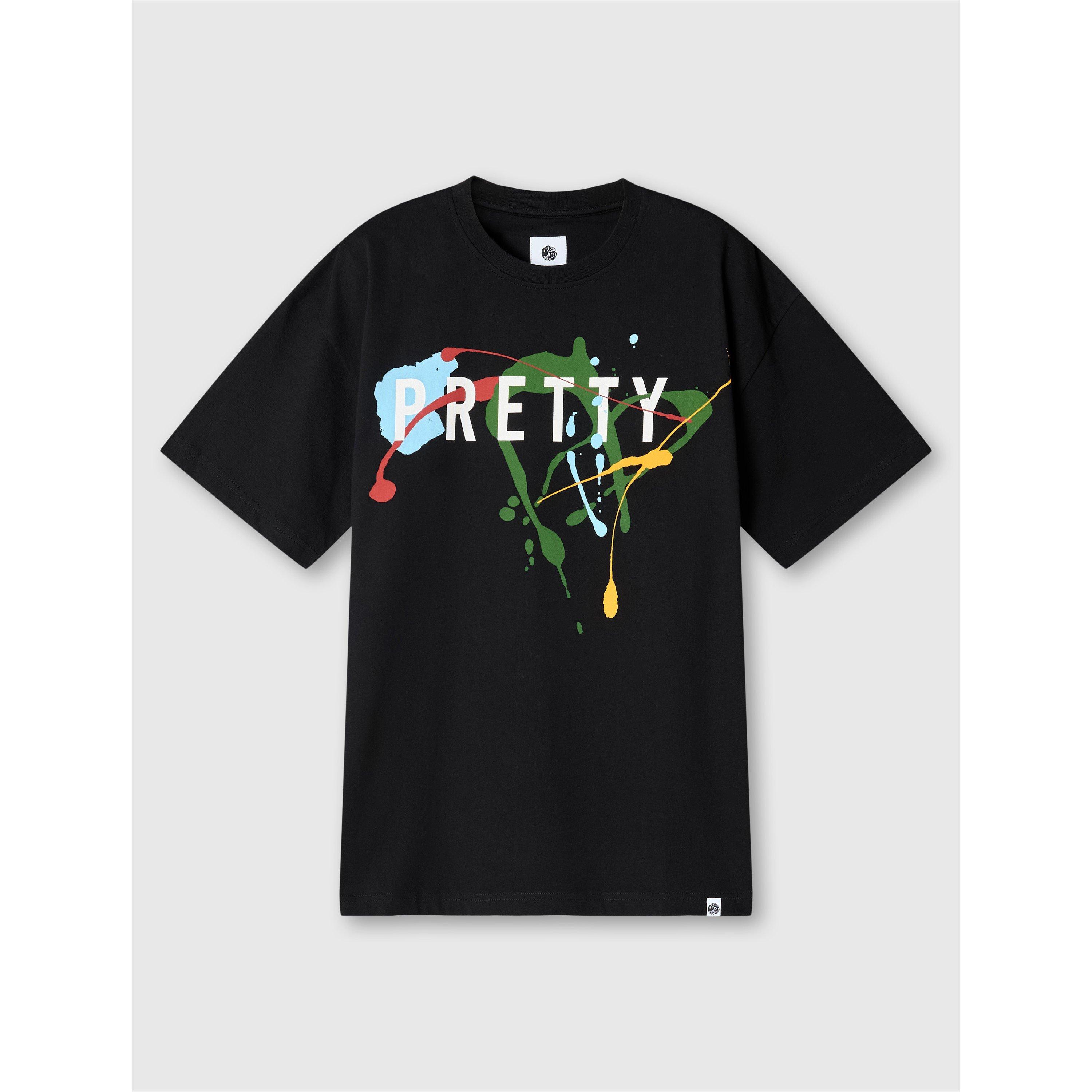 Pretty Green Men's Regular Fit T-Shirt - Black - Small