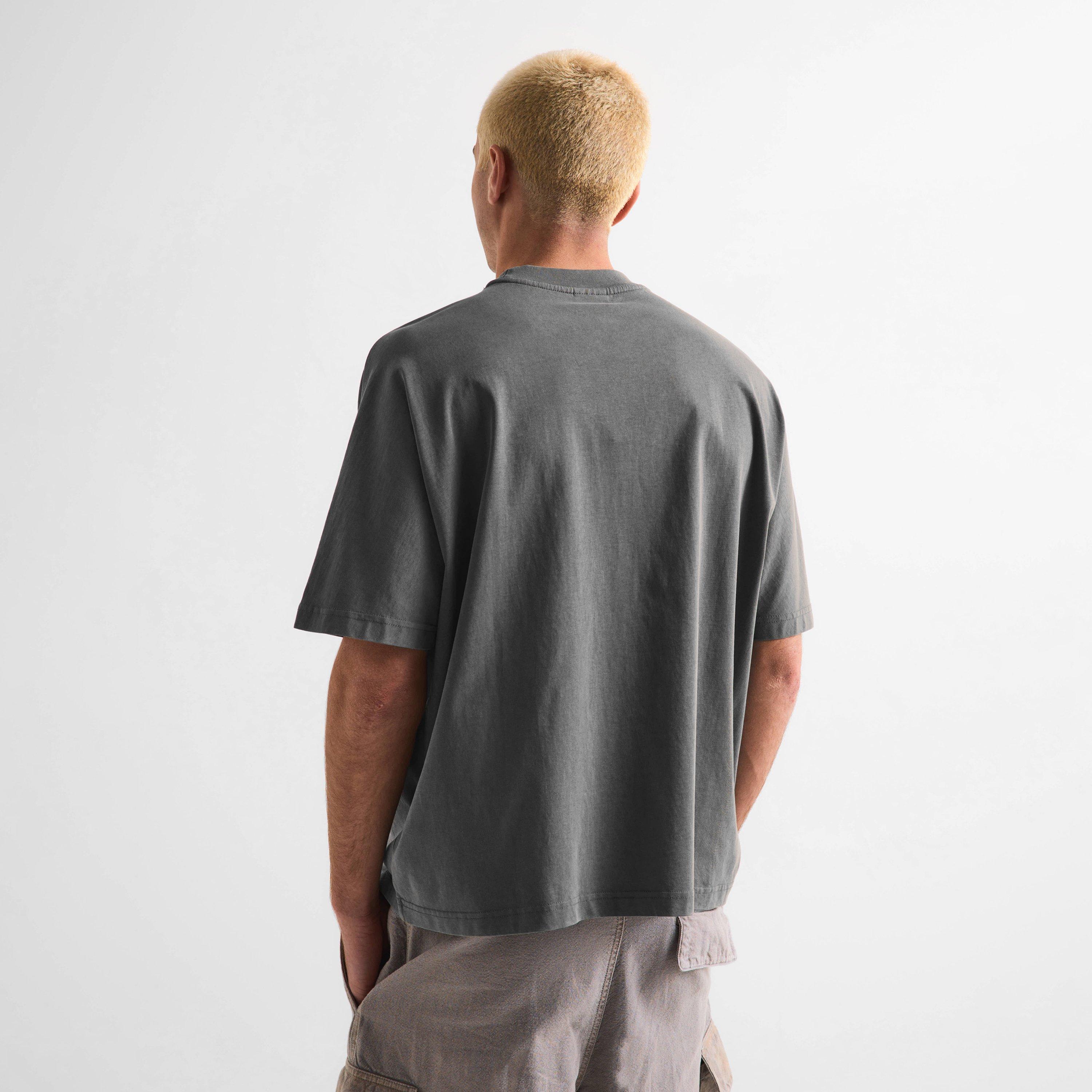 Washed Grey - God Made - Men's T-Shirt - 4