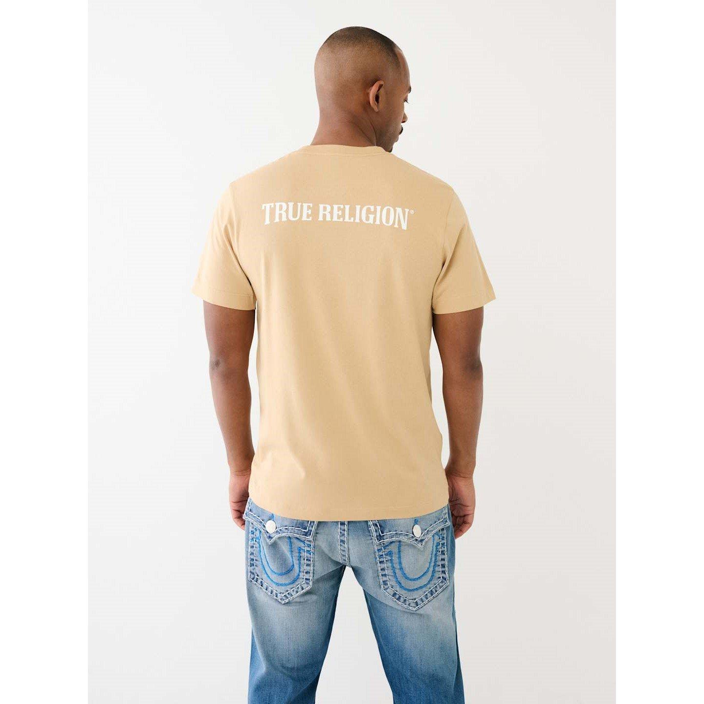 Travertine - True Religion - Buddha Crew Regular Fit T-Shirt - 2