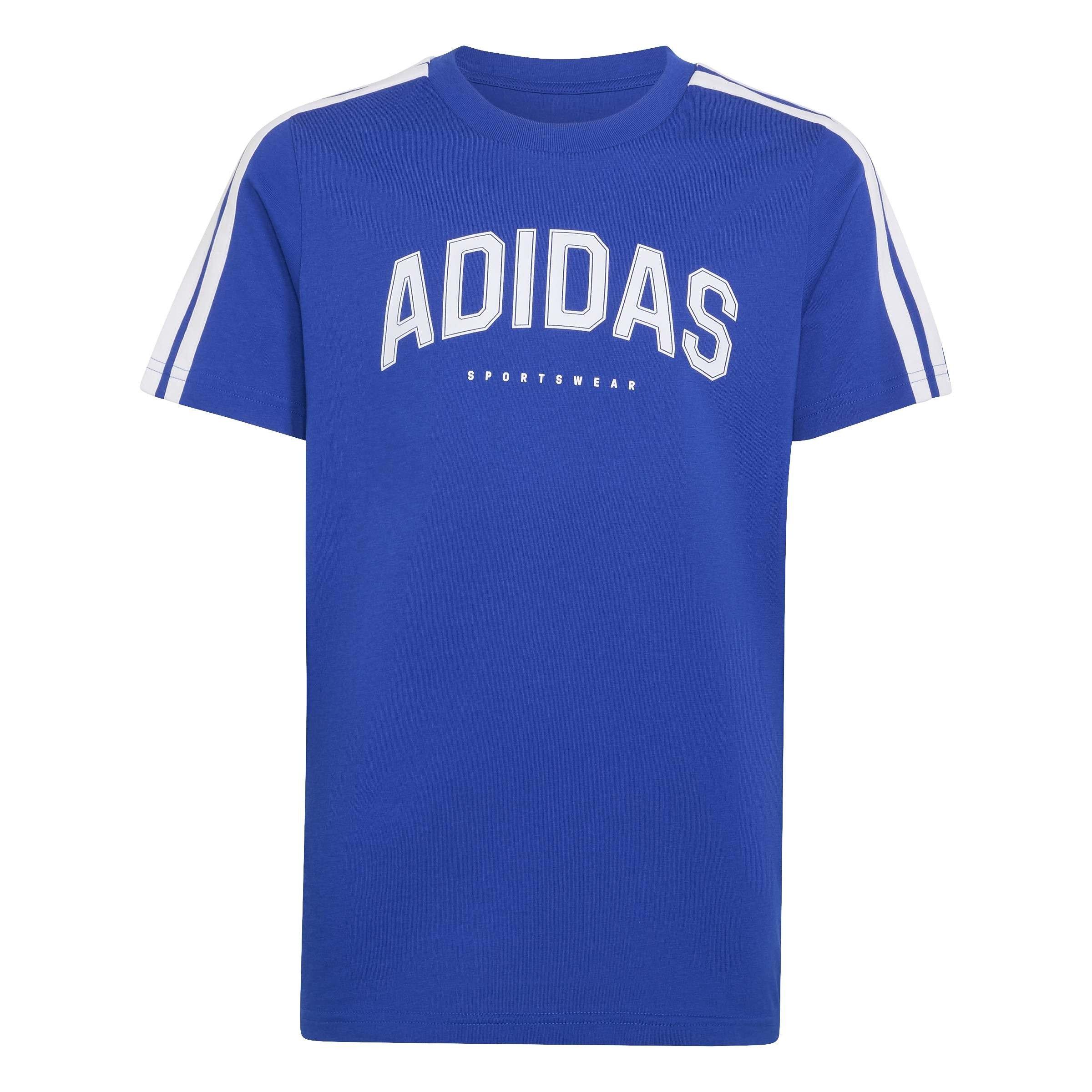 Adidas Boys Kids' T-Shirt - Team Royal Blue - 9-10 Years