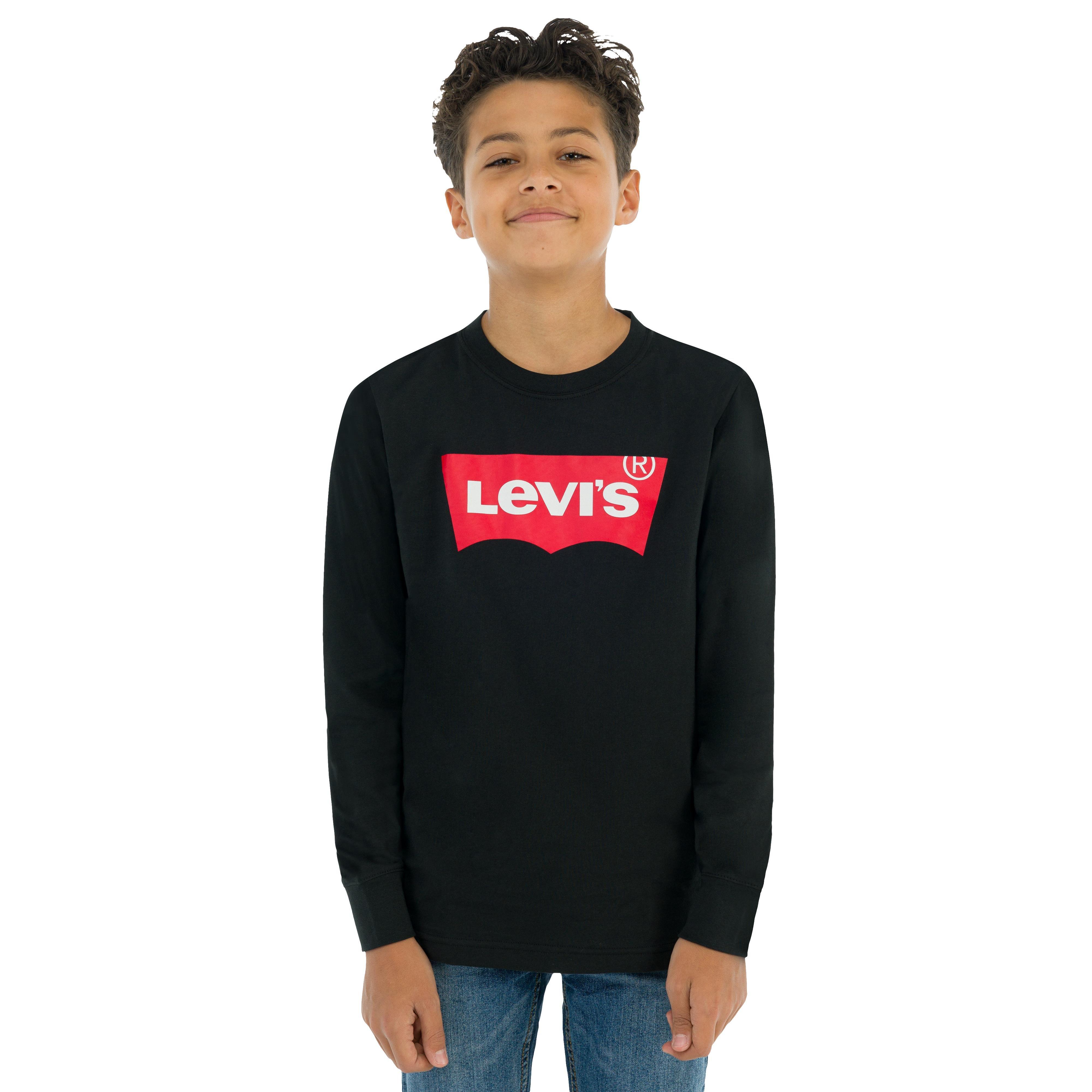 Black 023 - Levis - Batwing Long Sleeve T Shirt - 2