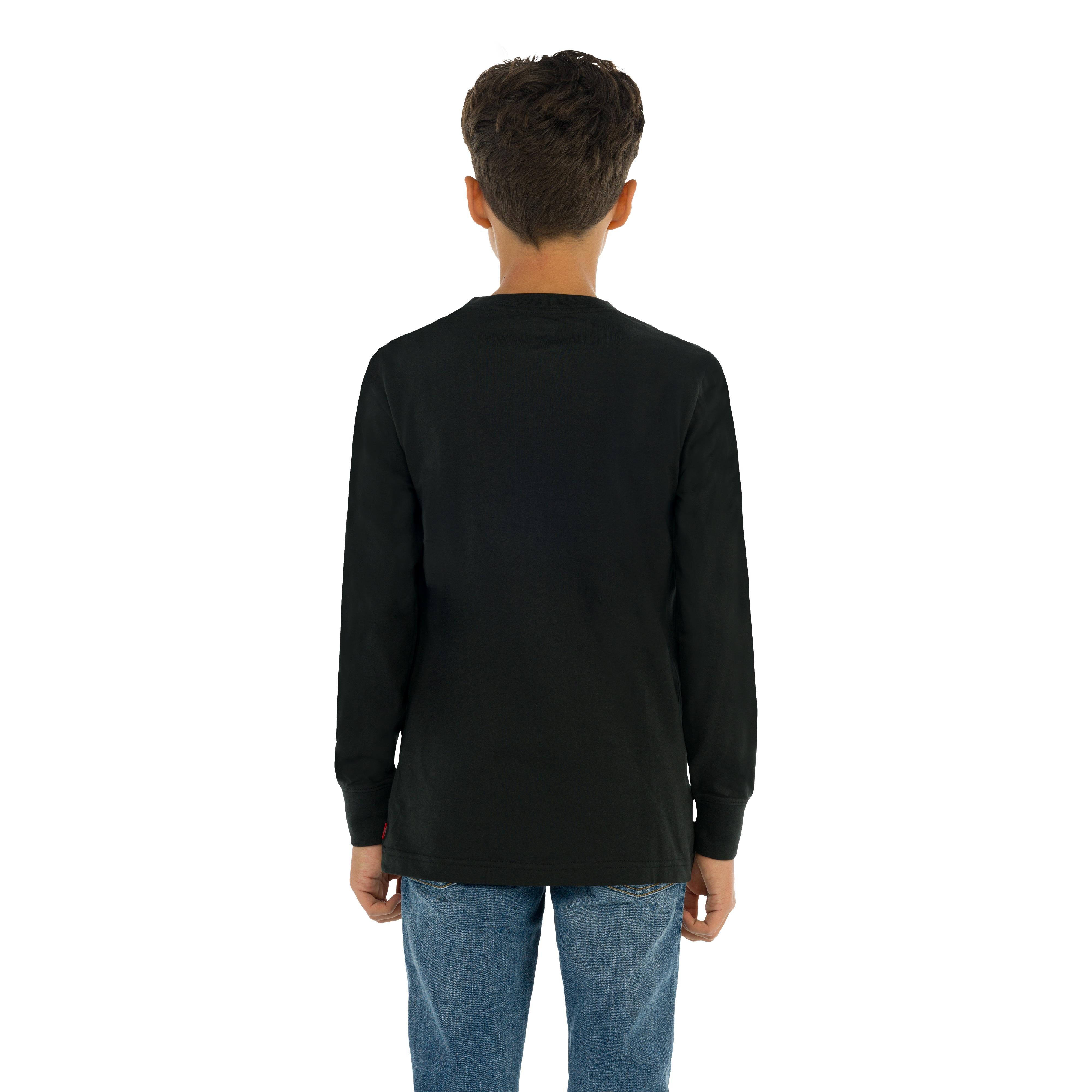 Black 023 - Levis - Batwing Long Sleeve T Shirt - 3