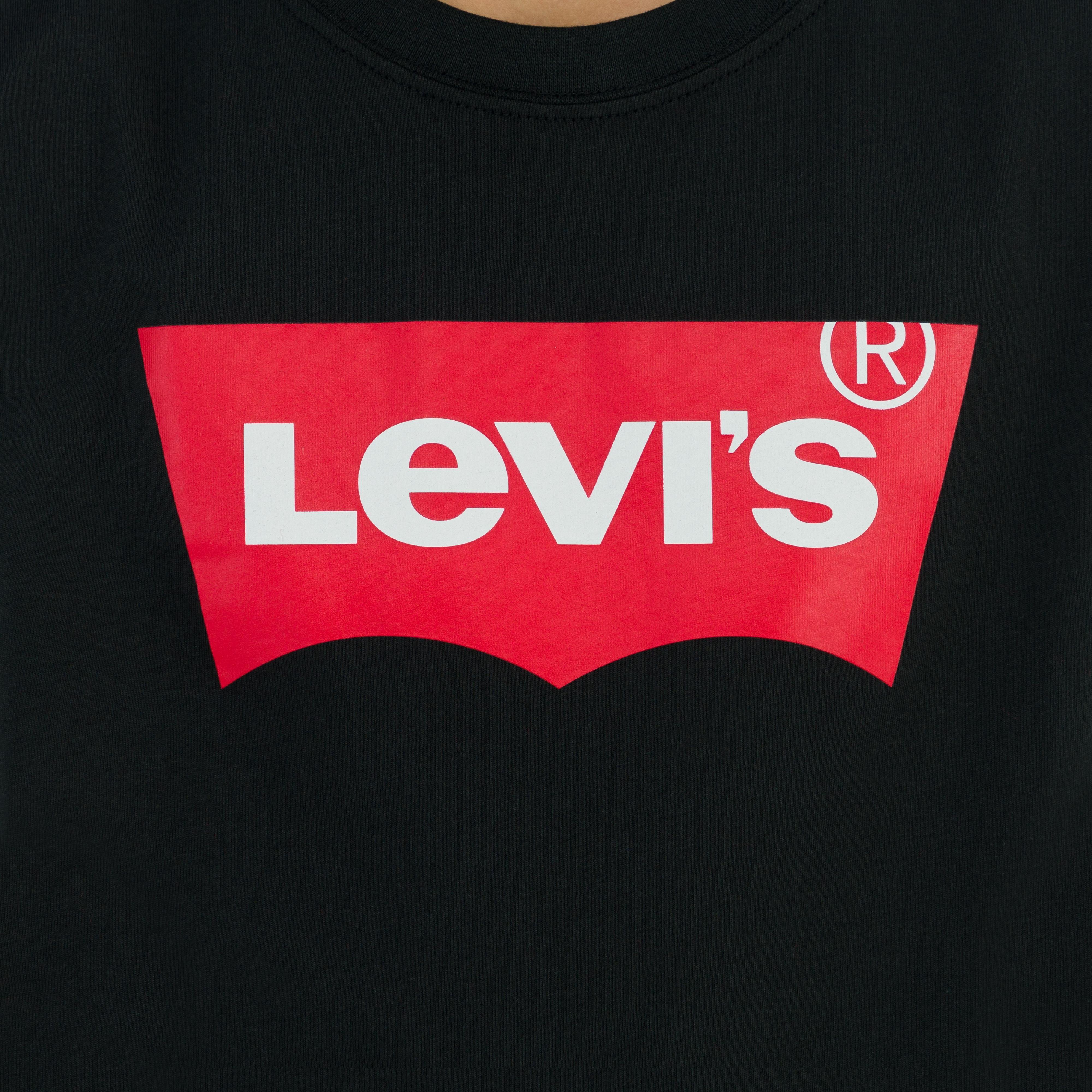 Black 023 - Levis - Batwing Long Sleeve T Shirt - 5