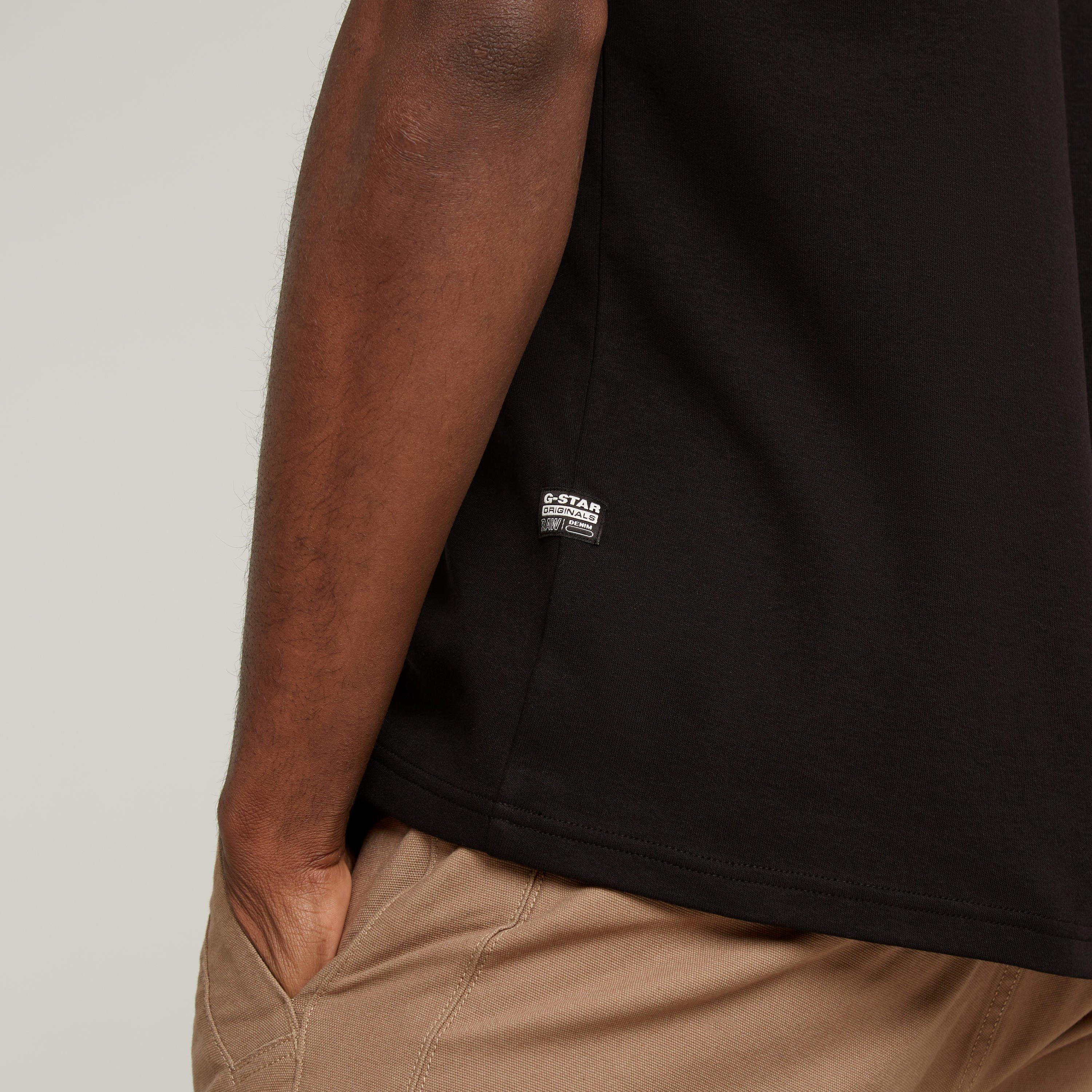 Schwarz - G Star - Old Skool Tee - 6