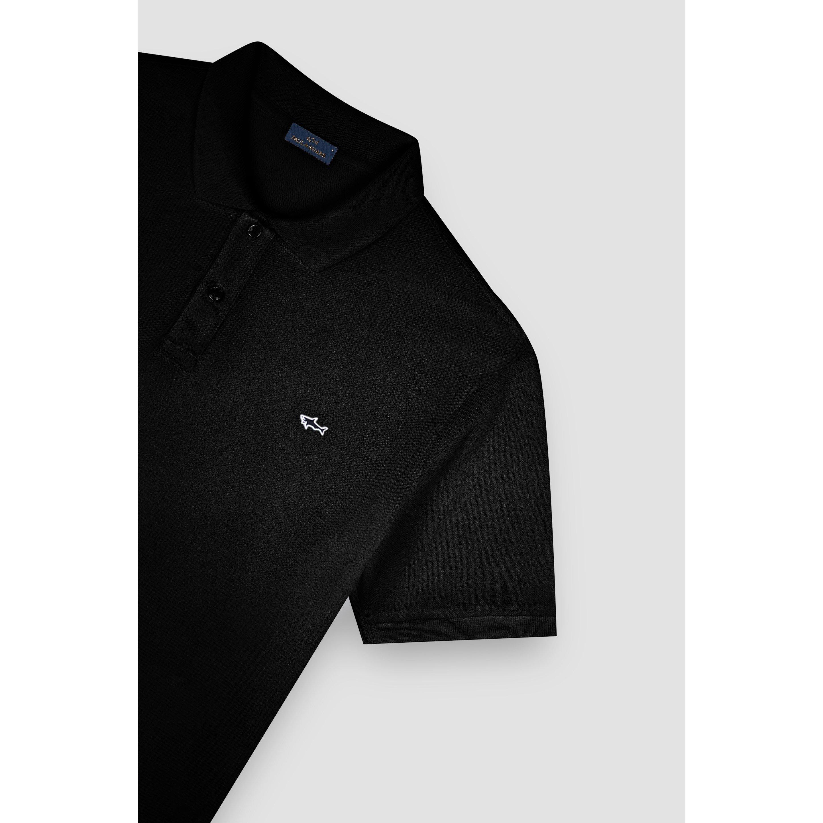 Black - Paul And Shark - P+S Shark Bdge Tee Sn62 - 4