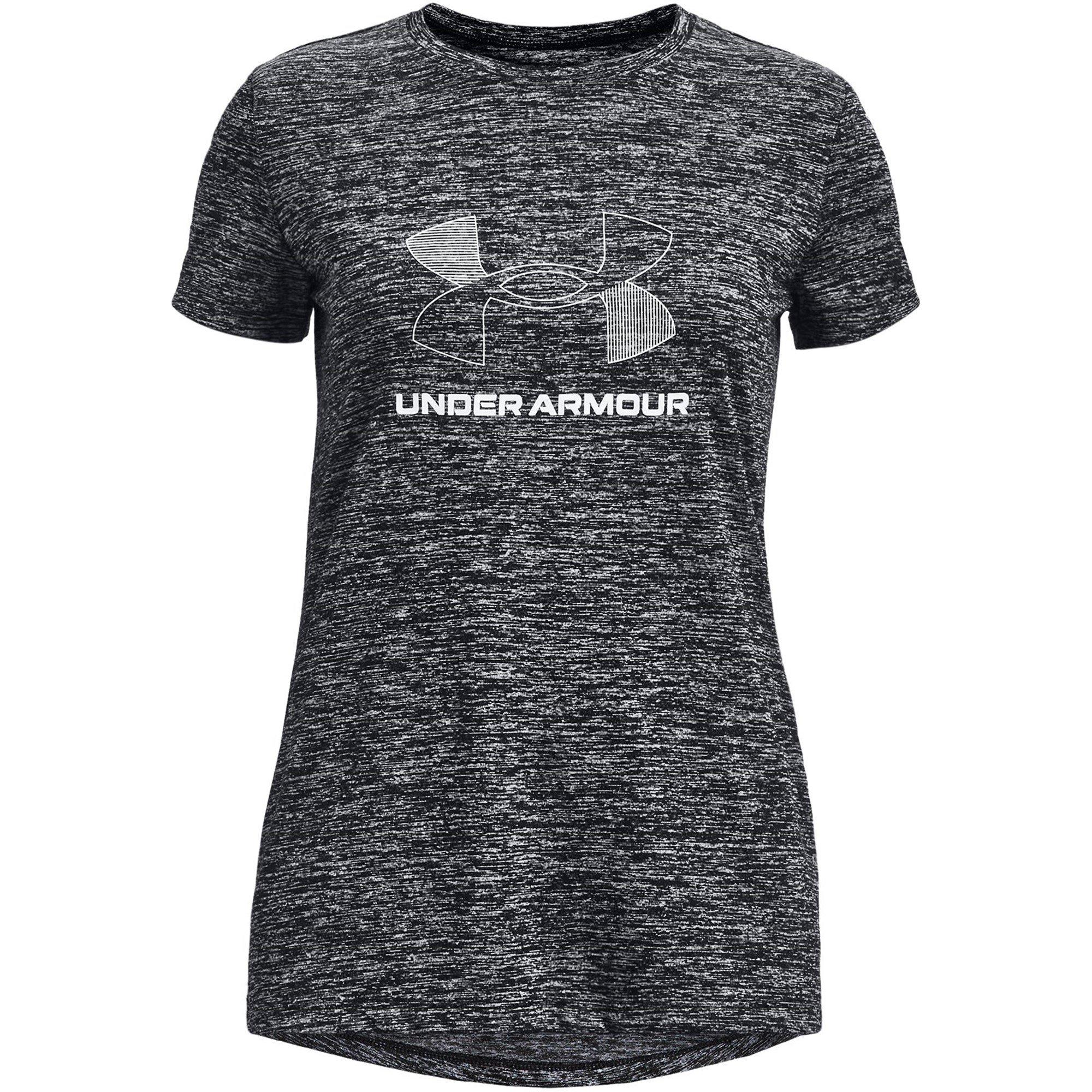Black - Under Armour - Kids' Tech Twist Regular Fit T-Shirt - 1