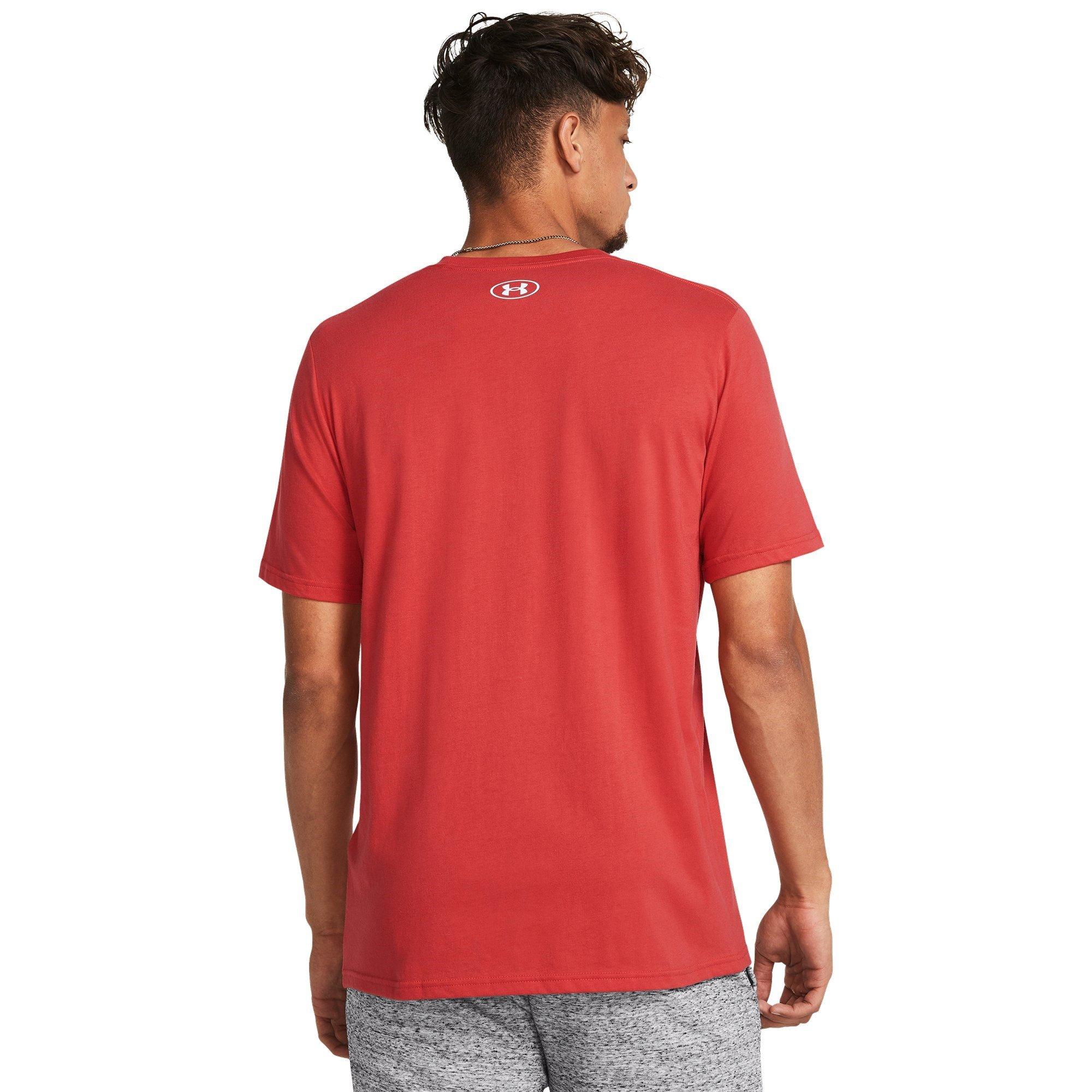 Red - Under Armour - Sport Style Logo Regular Fit T-Shirt - 3