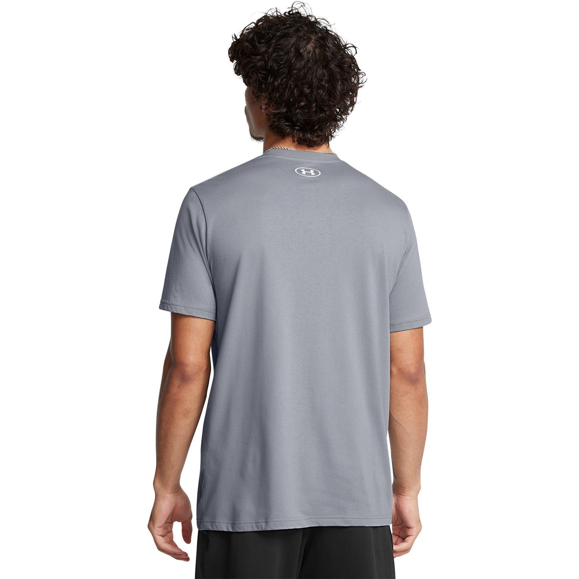 Sivo - Under Armour - Men's Sport Style Logo Regular Fit T-Shirt - 4