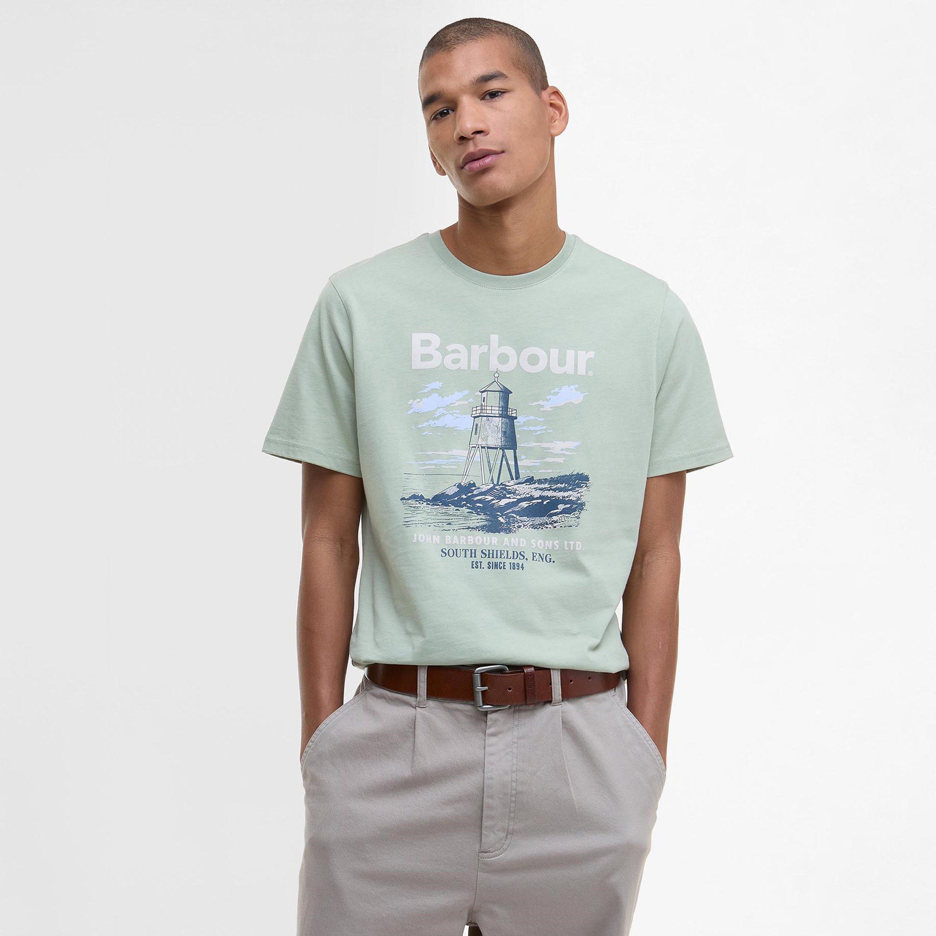 Seagrass - Barbour - Men's Harbourside T-Shirt - 2