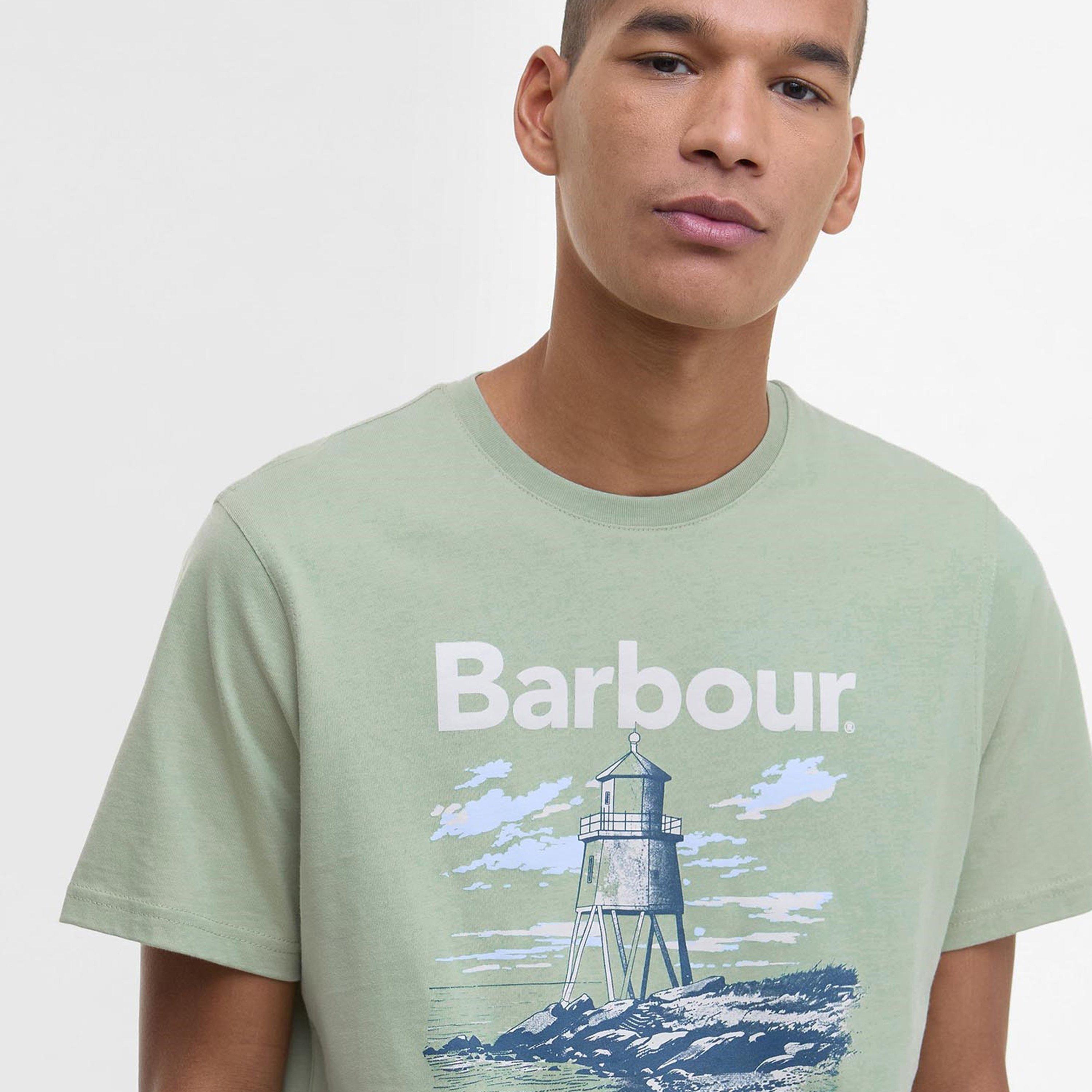 Seagrass - Barbour - Men's Harbourside T-Shirt - 4
