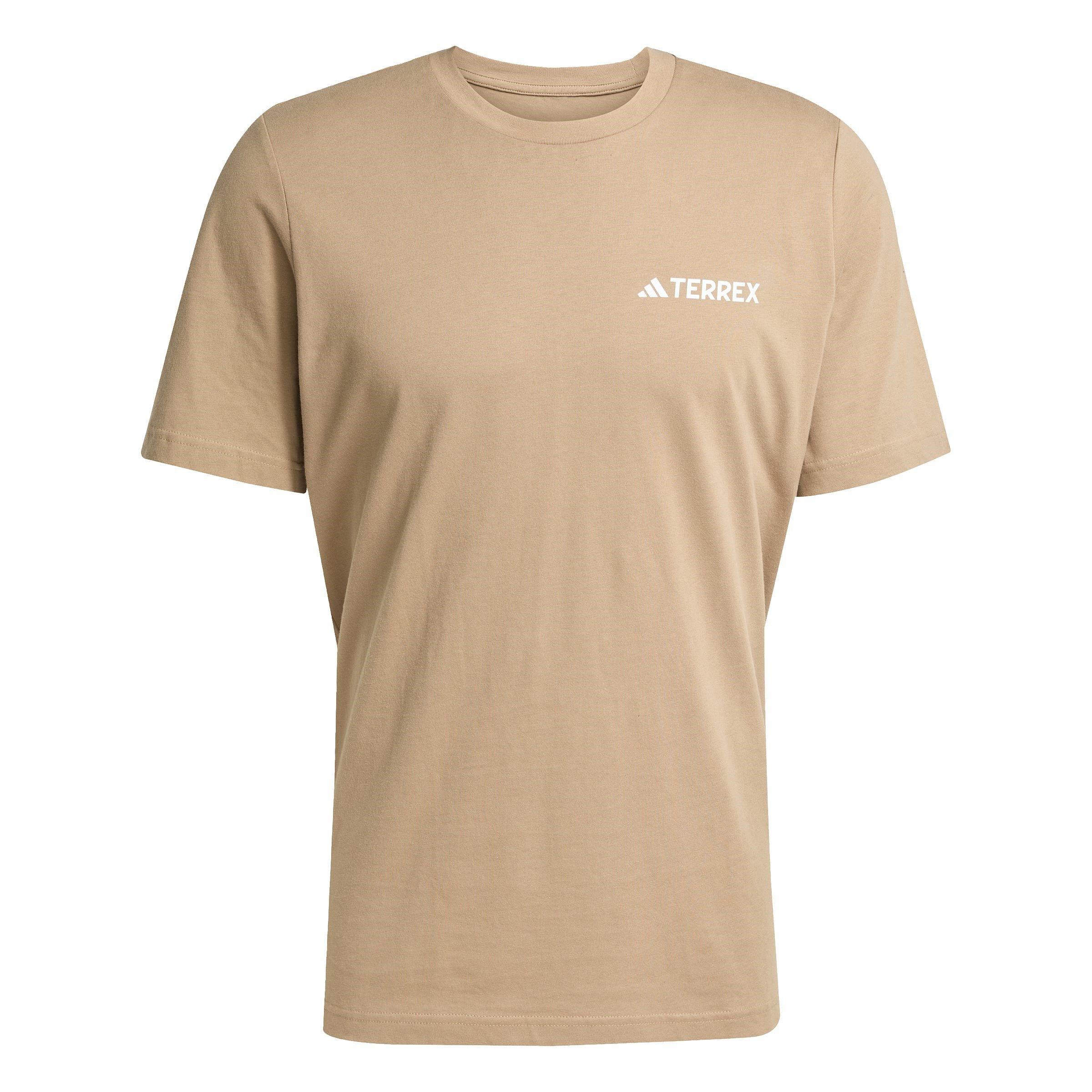 Adidas Men's Terrex Graphic T-Shirt - Cardboard - M